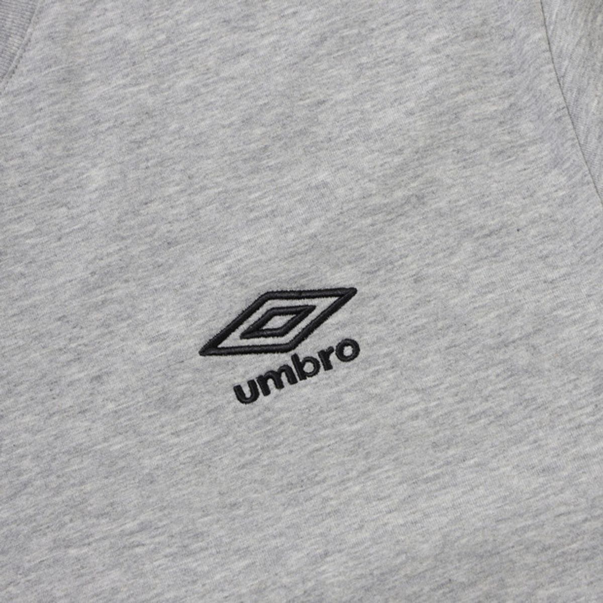 엄브로(UMBRO) 에센셜 스몰로고 반팔 티셔츠 그레이 UR123CRS19