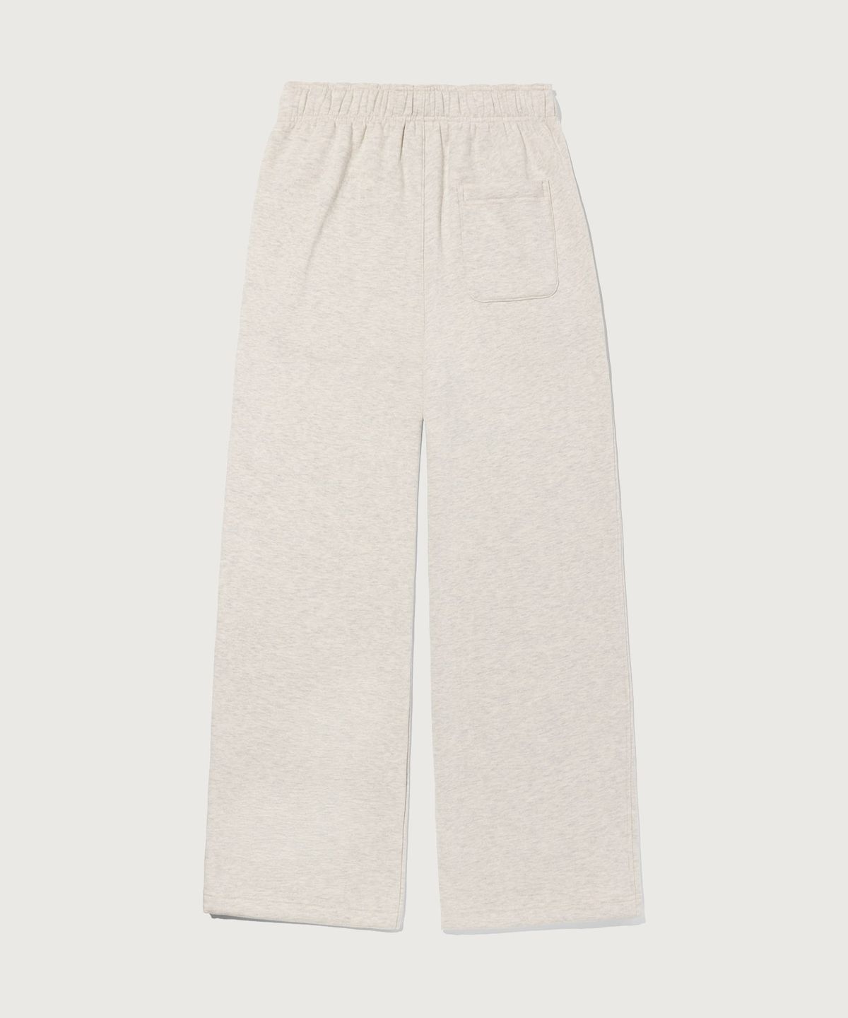 챔피온(CHAMPION) [Set] 여성 스몰 로고 스웨트셔츠 팬츠 셋업 Oatmeal