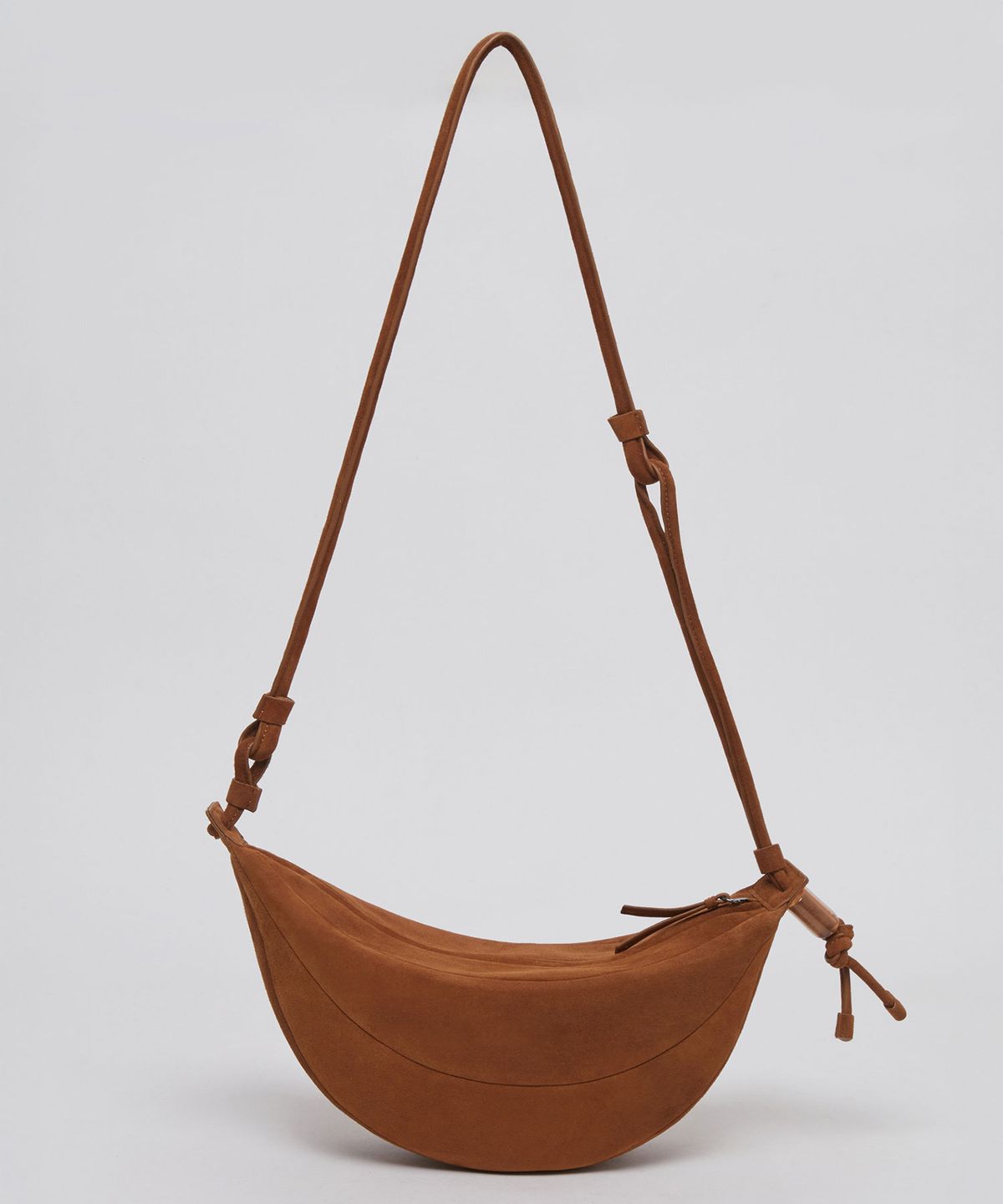 아카이브앱크(ARCHIVEPKE) Fling bag(Suede caramel)_OVBAX24501SAL