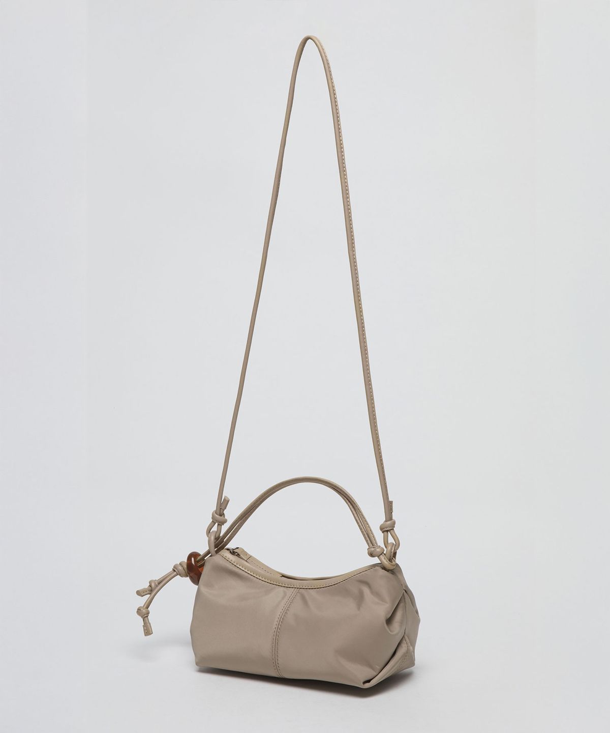 아카이브앱크(ARCHIVEPKE) Mini ridge bag(Nylon beige)_OVBRX25102CRR