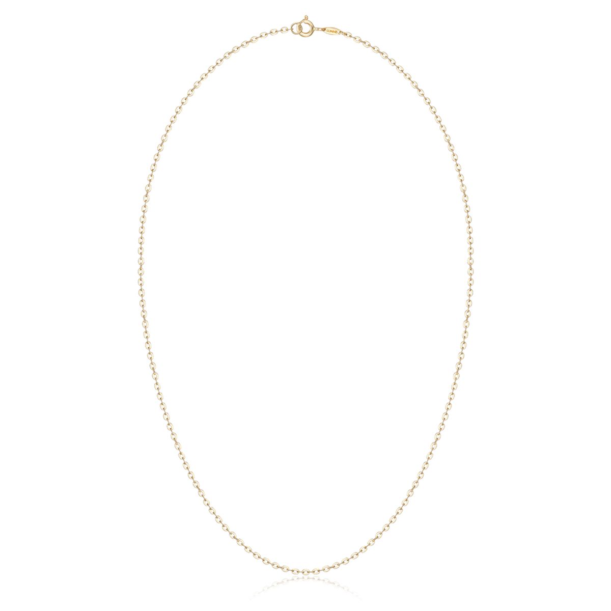 룬느(LUNNE) 14k 루멘 할로우 체인 목걸이 (14k골드) #LHN14