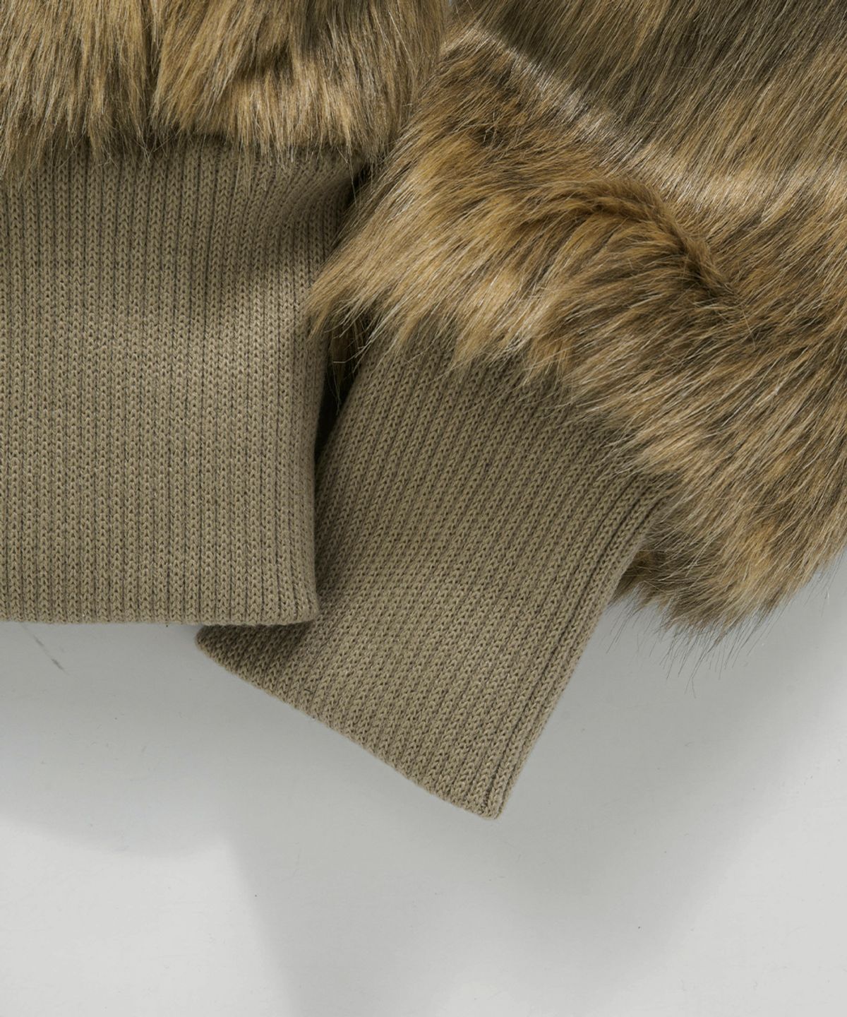 애즈온(ASON) OBEL FUR JACKET / BROWN