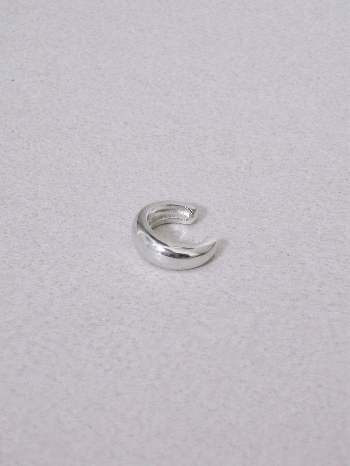 둥그런(DUNGEUREON) [925 Silver] Fave Bold Earcuff (Silver)