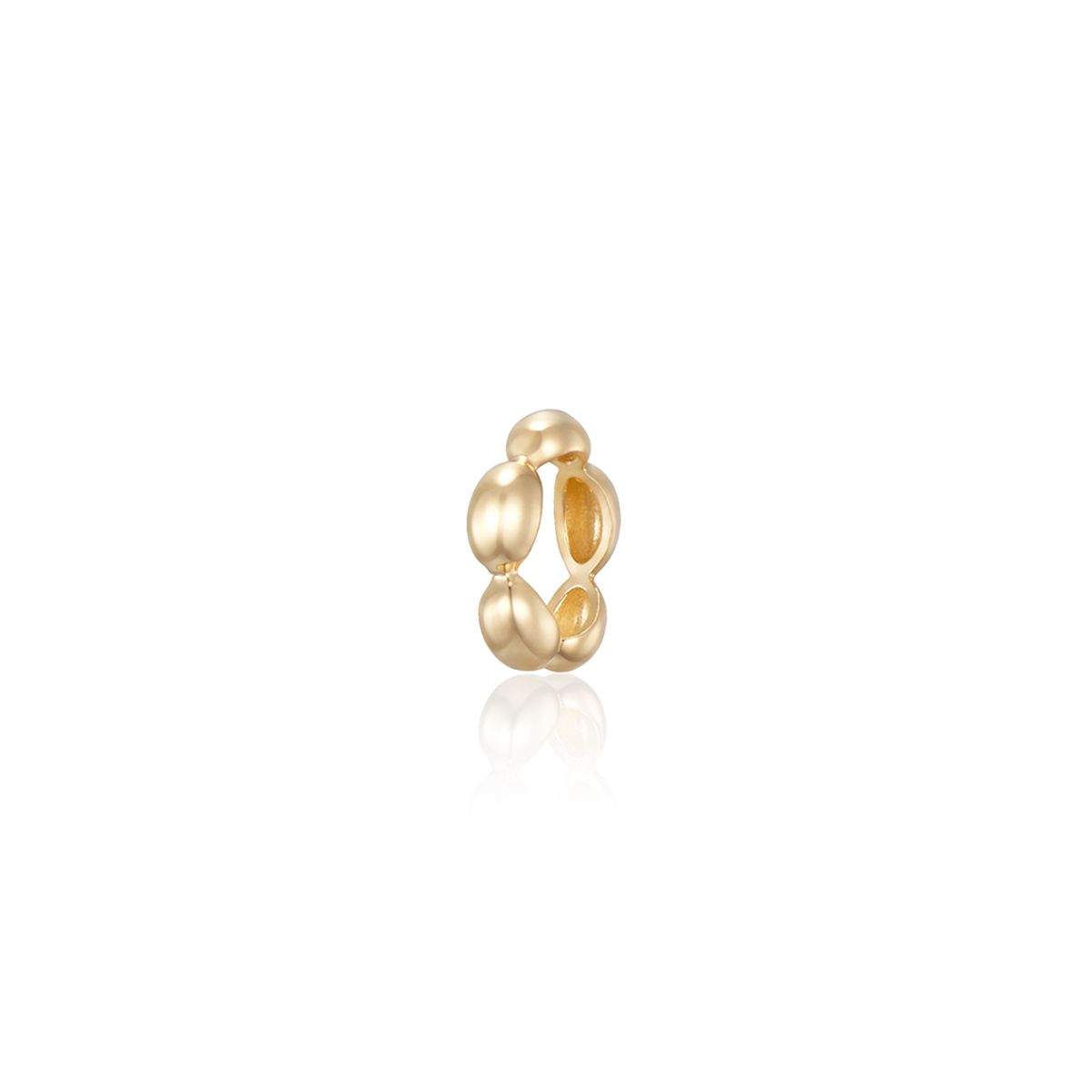 룬느(LUNNE) 14k 페블 론델 펜던트 S (14K골드) #LFP15