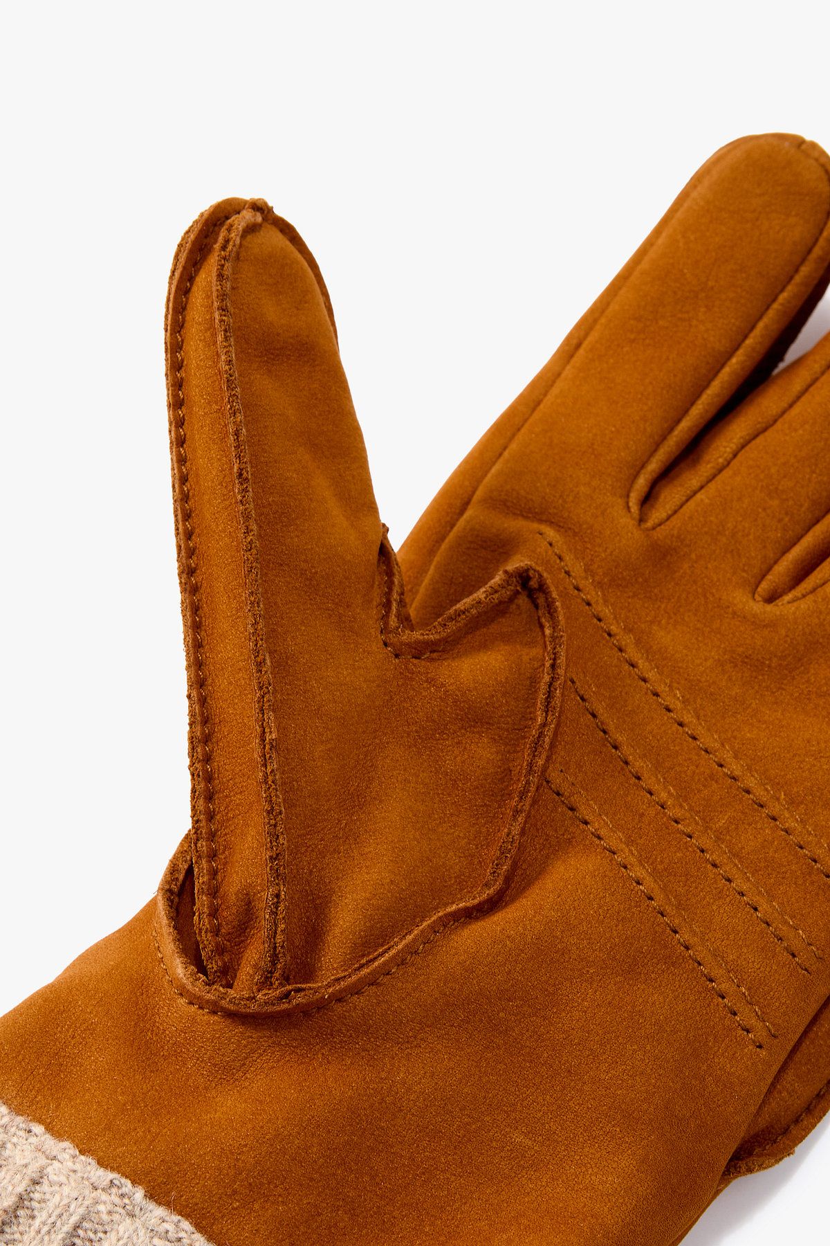 맨온더분(MAN ON THE BOON) [HESTRA] NUBUCK 글러브_브라운 4715316404