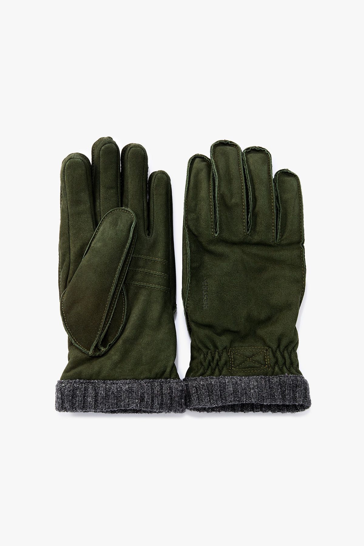 맨온더분(MAN ON THE BOON) [HESTRA] NUBUCK 글러브_그린 4715316405