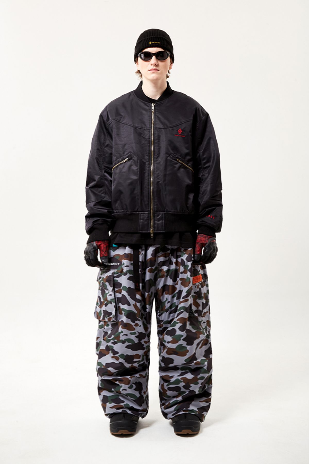 스페셜게스트(SPECIAL GUEST) EASY BURSTLINE BOMBER JACKET (Black)