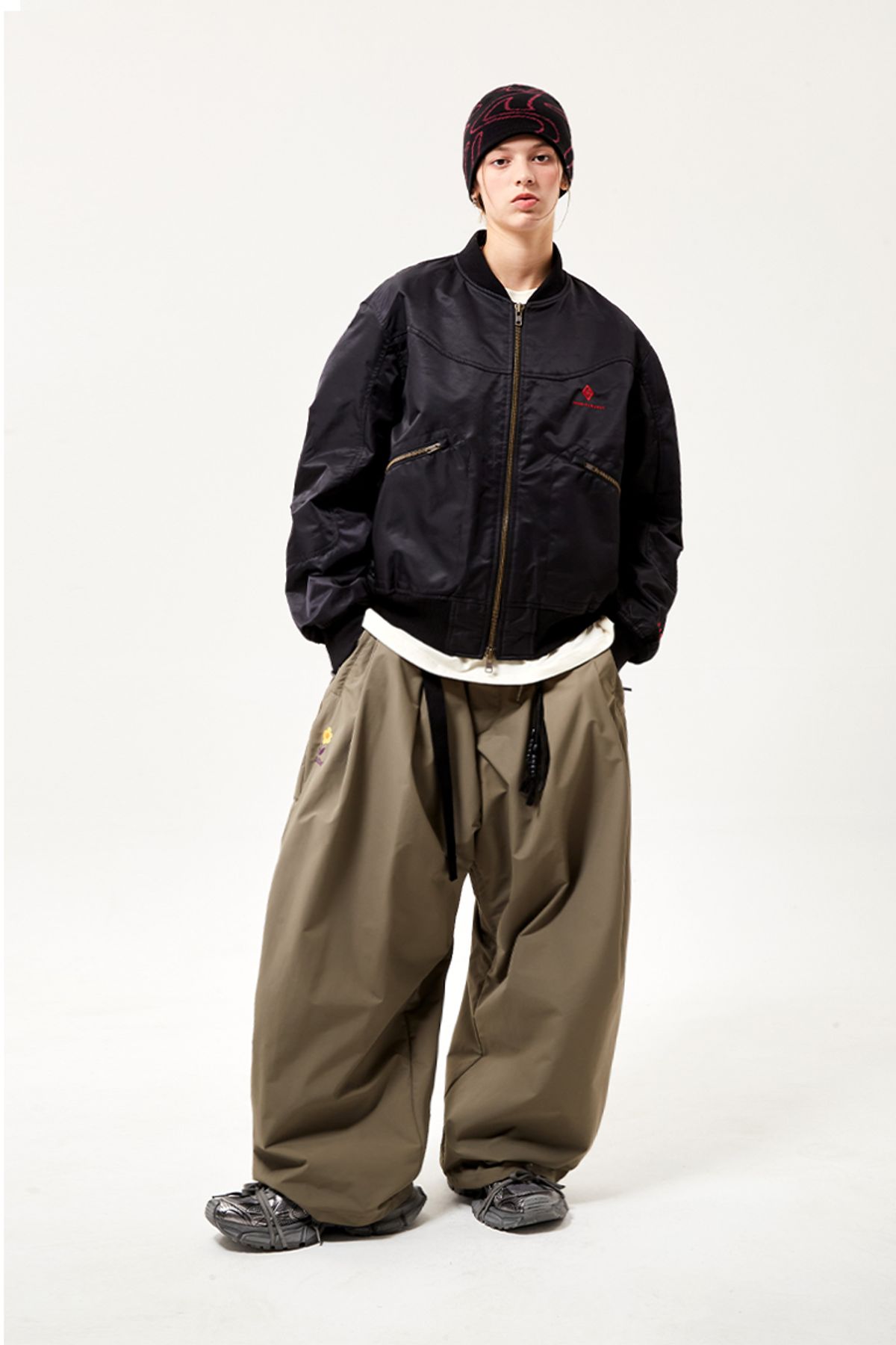 스페셜게스트(SPECIAL GUEST) EASY BURSTLINE BOMBER JACKET (Black)