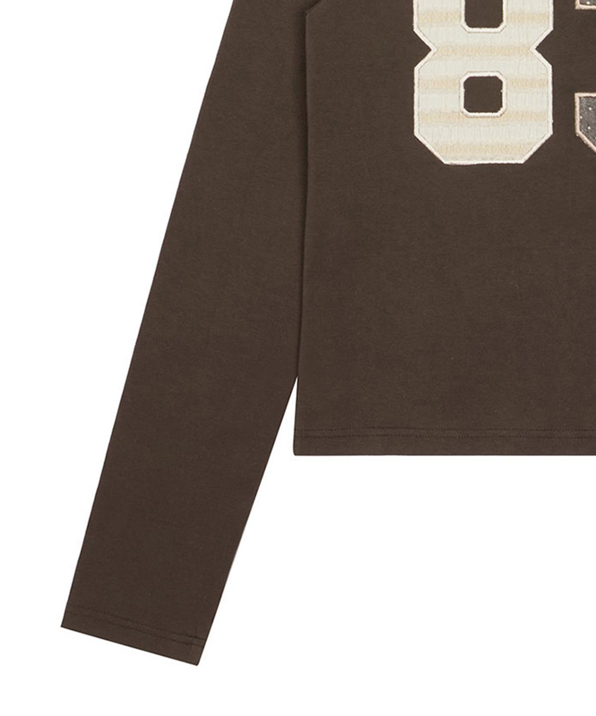 라티젠(LARTIGENT) L20 83 PATCH LONG SLEEVE(BROWN)