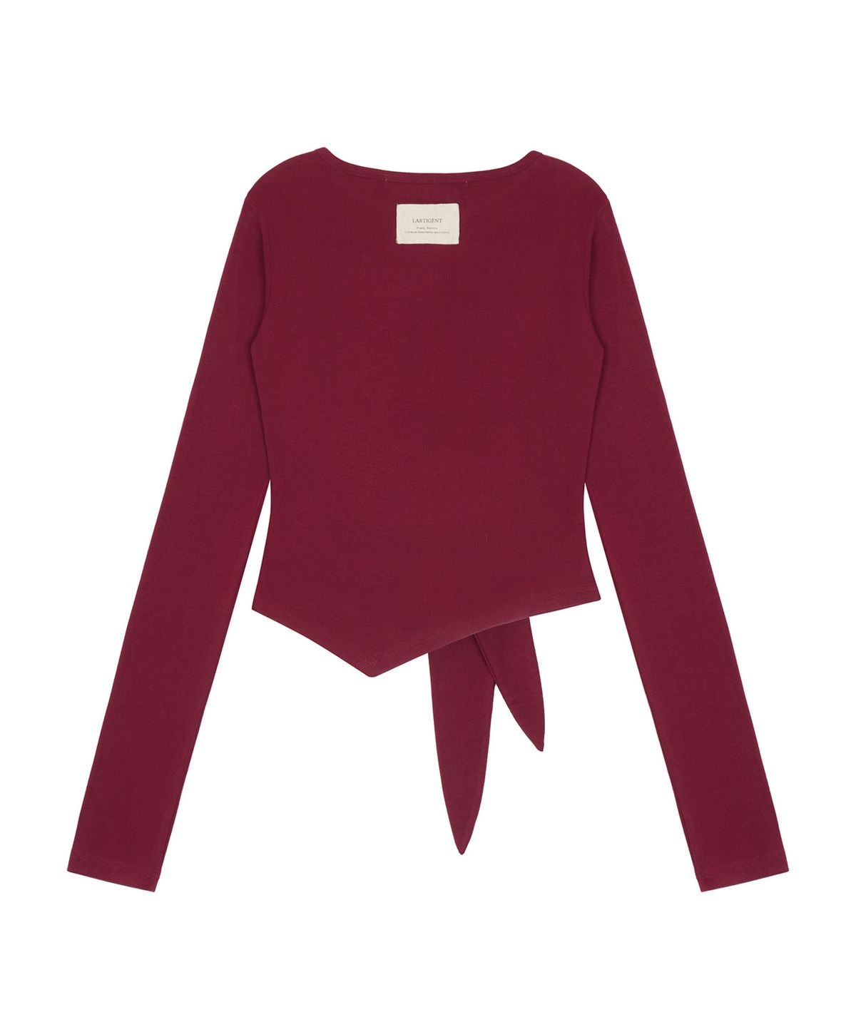 라티젠(LARTIGENT) L20 TIED LONG SLEEVE(RED)