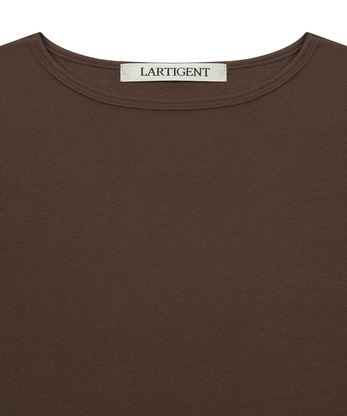 라티젠(LARTIGENT) L20 TIED LONG SLEEVE(BROWN)