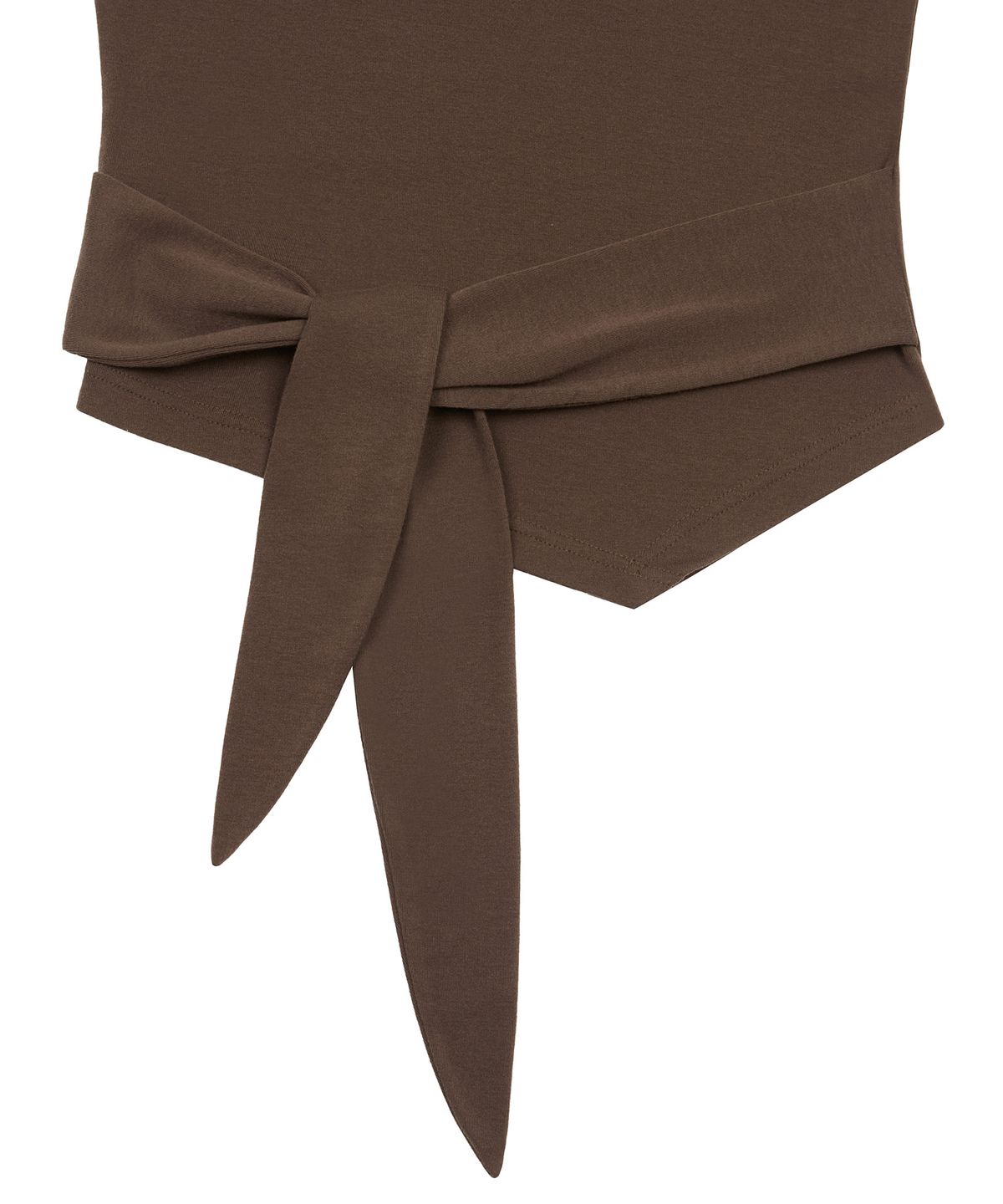 라티젠(LARTIGENT) L20 TIED LONG SLEEVE(BROWN)