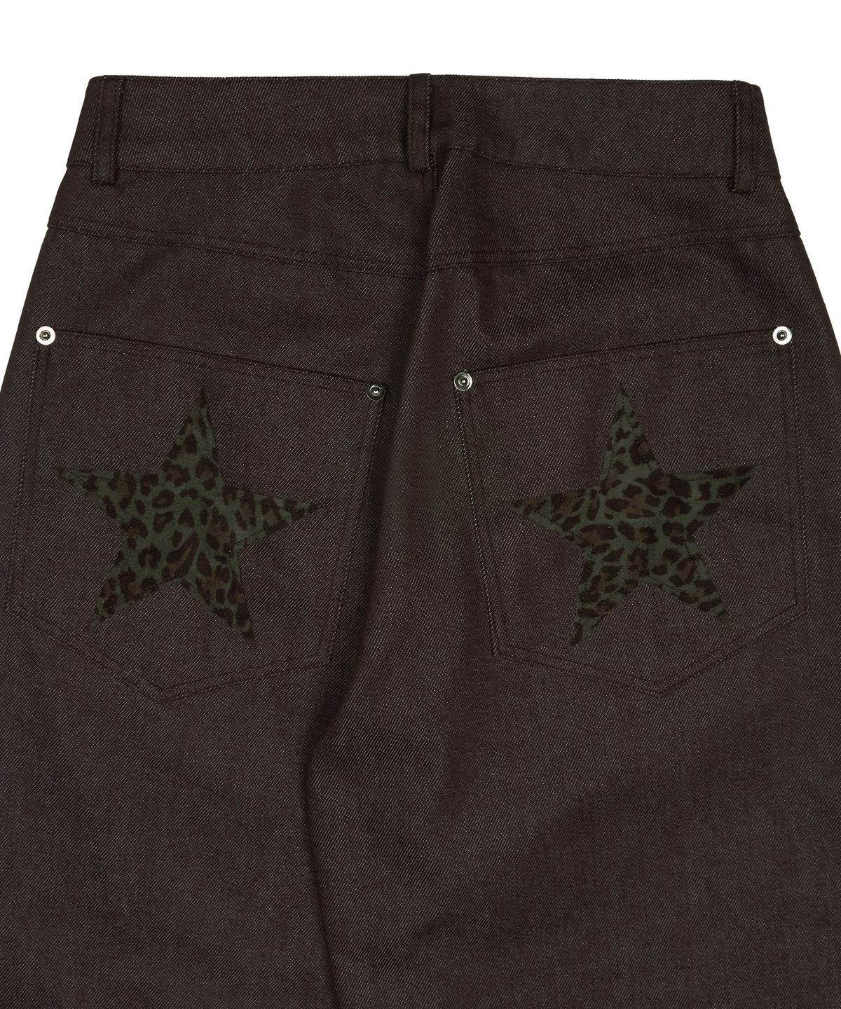 라티젠(LARTIGENT) L20 BACK STAR WIDE PANTS(BROWN)