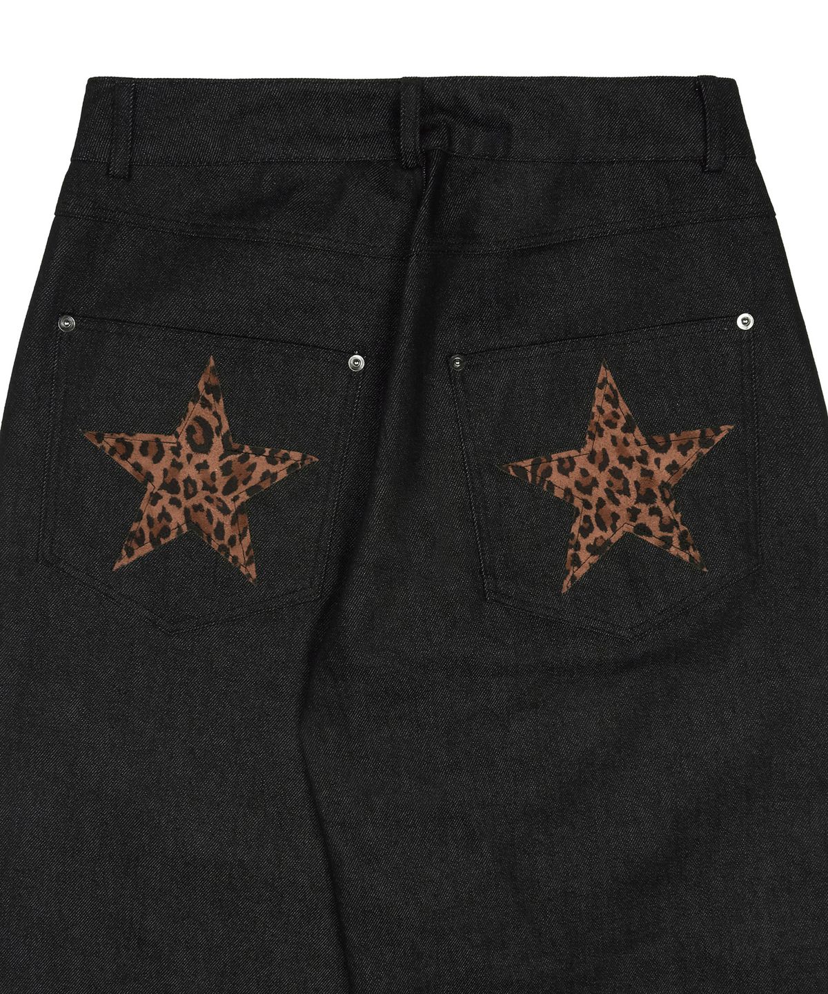 라티젠(LARTIGENT) L20 BACK STAR WIDE PANTS(BLACK)