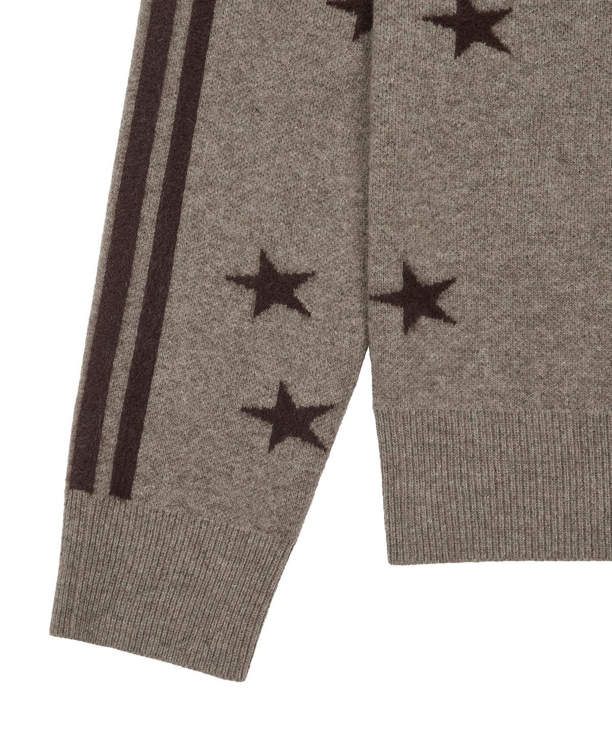 라티젠(LARTIGENT) L20 REVERSE STAR KNIT(BROWN)