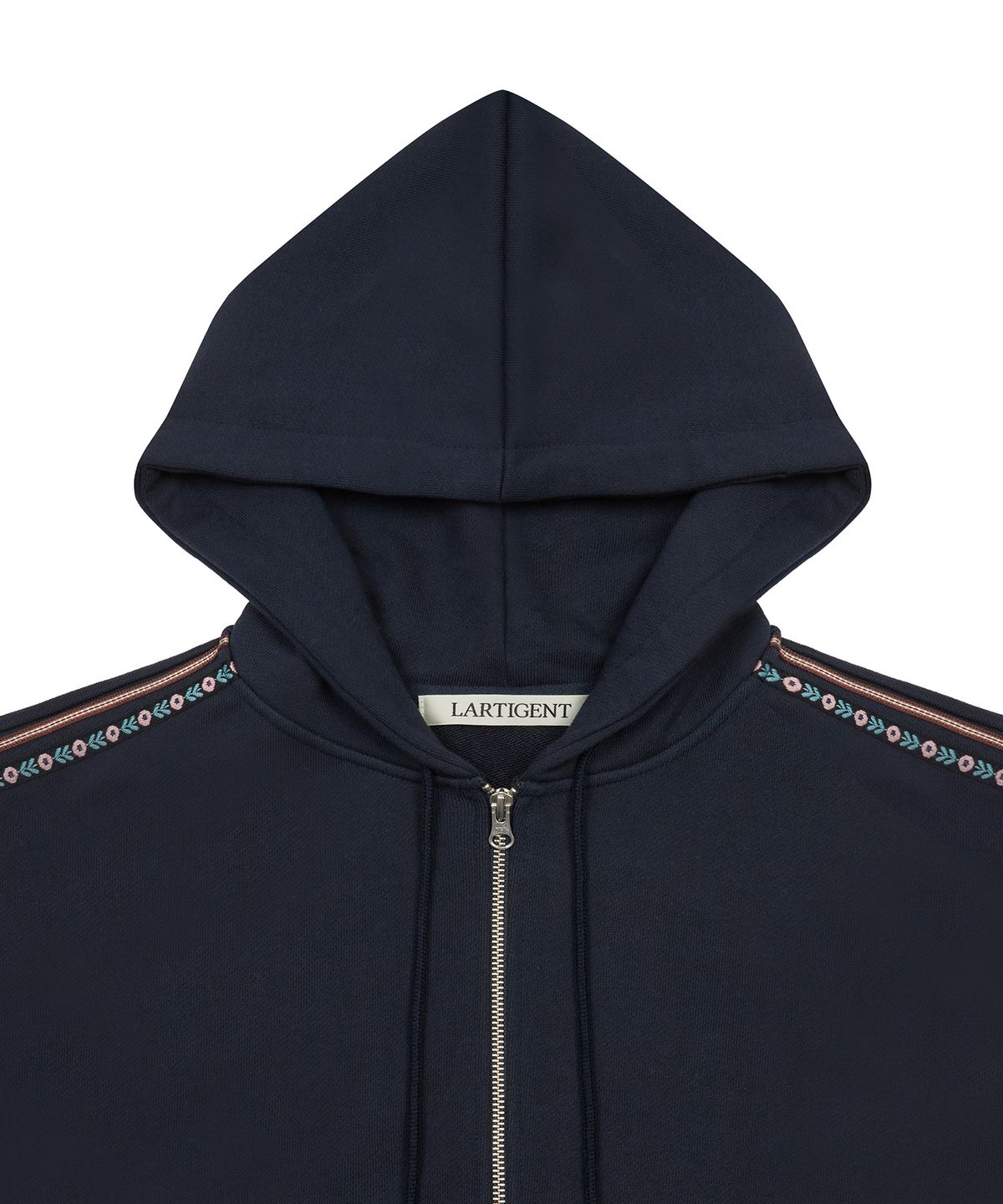 라티젠(LARTIGENT) L20 VINTAGE HOOD ZIP-UP(NAVY)