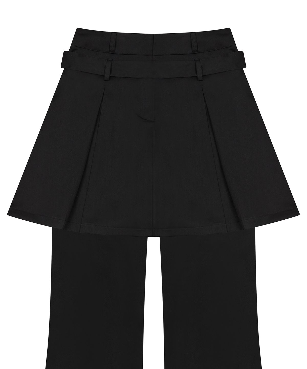 라티젠(LARTIGENT) L20 PLEATS SKIRT PANTS(BLACK)