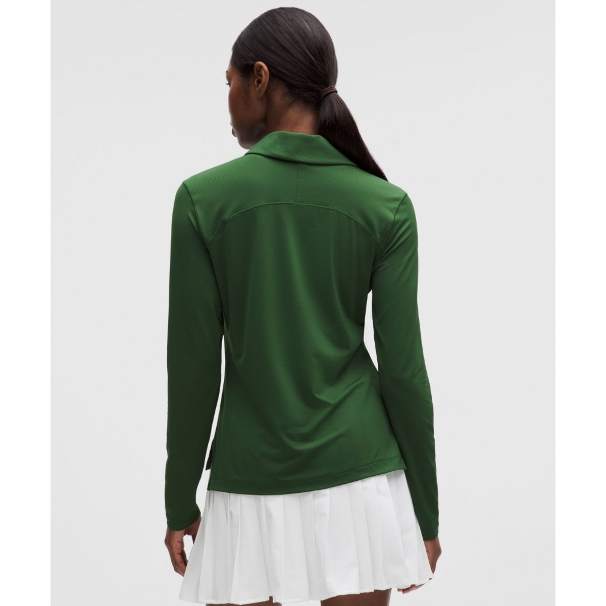 룰루레몬(LULULEMON) 퀵 드라이 롱슬리브 폴로 셔츠 *스트레이트 헴  IVYG