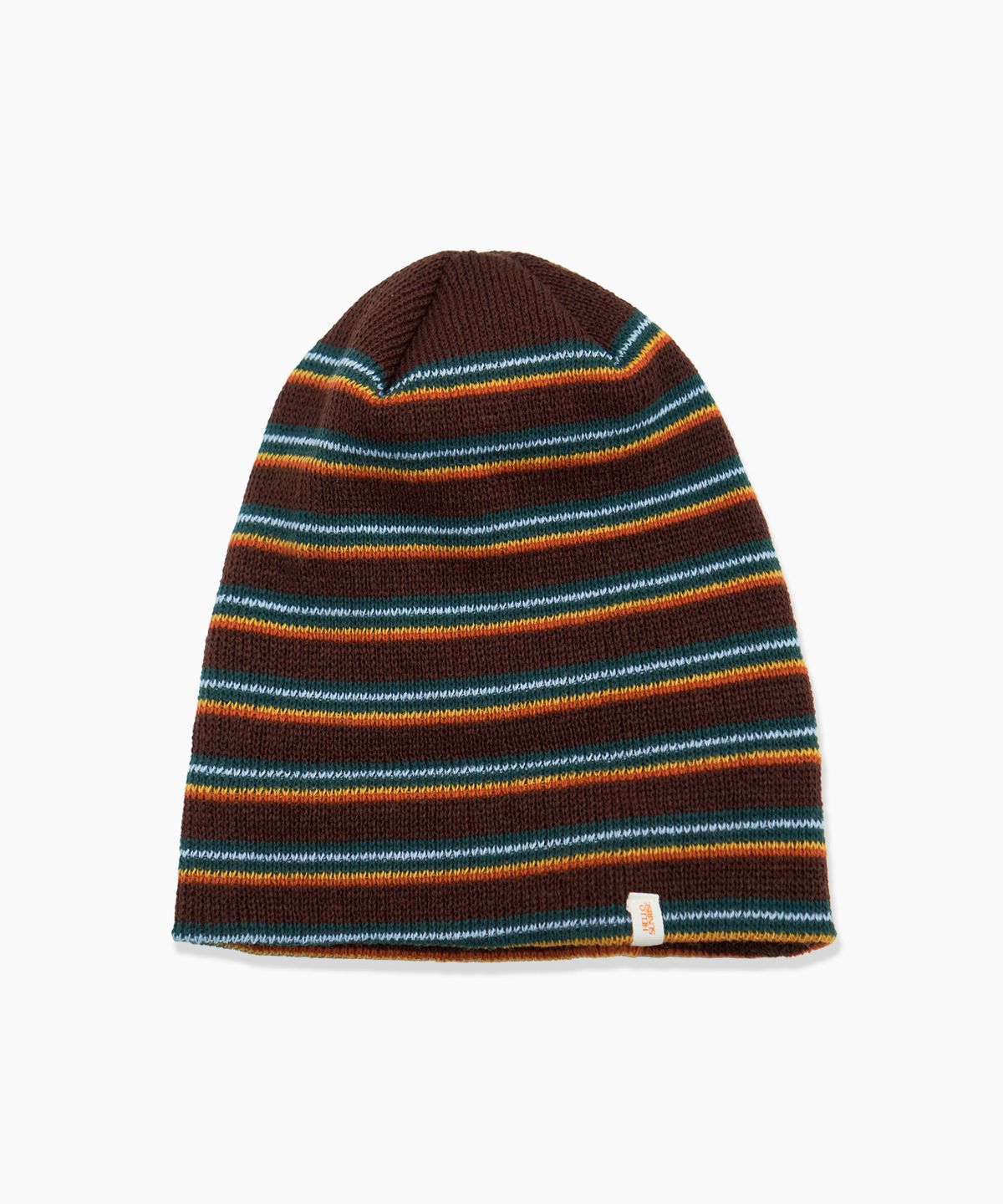 헬로 선라이즈(HELLO SUNRISE) HS Multi Stripe Beanie_Brown