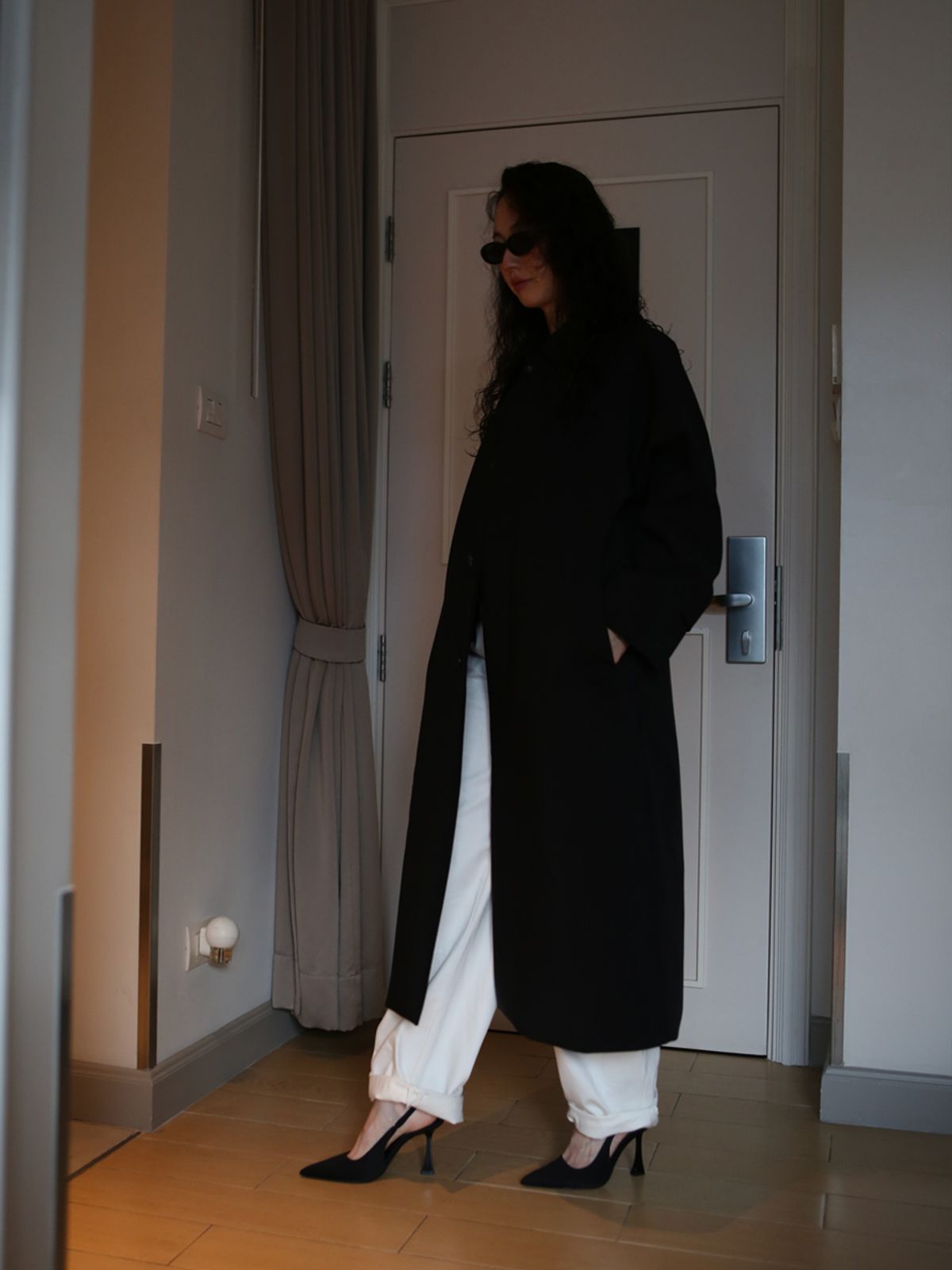 고저(GOZER) MATRIX RAGLAN OVER COAT