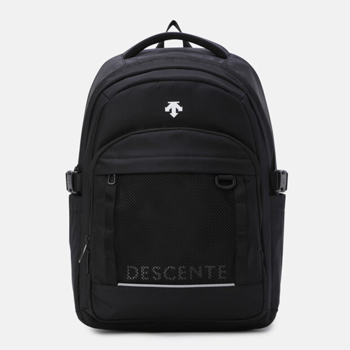 데상트(DESCENTE) 스텝업 미니 백팩 (20L 슈즈백 구성) 블랙 SR123UBP11