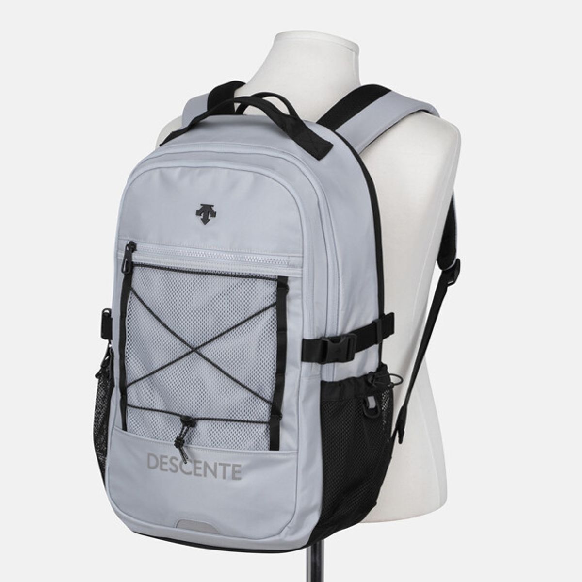 데상트(DESCENTE) 무브 백팩 (26L 슈즈백 구성) 그레이 SR123UBP13