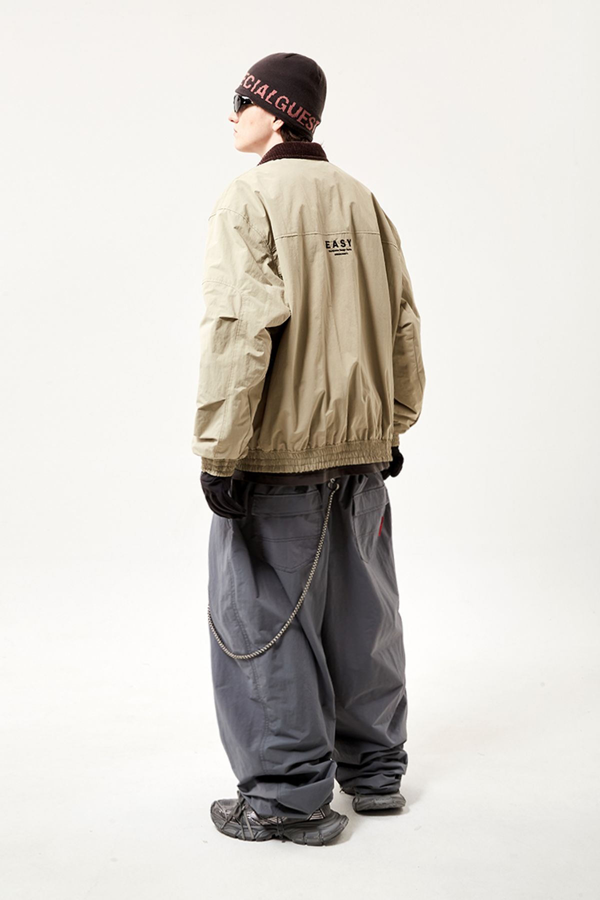 스페셜게스트(SPECIAL GUEST) EASY MARKSTITCH WORK JACKET (Pale Khaki)