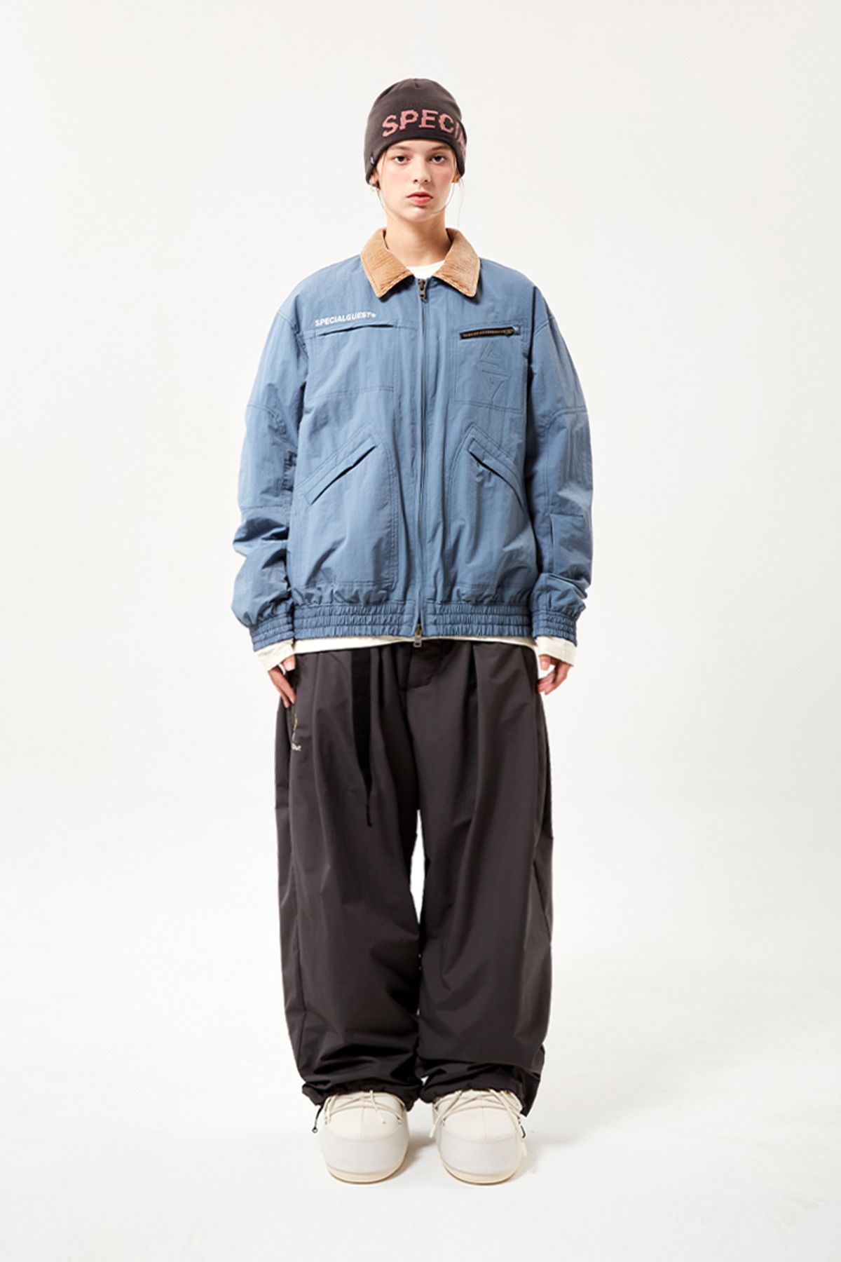 스페셜게스트(SPECIAL GUEST) EASY MARKSTITCH WORK JACKET (Citadel)