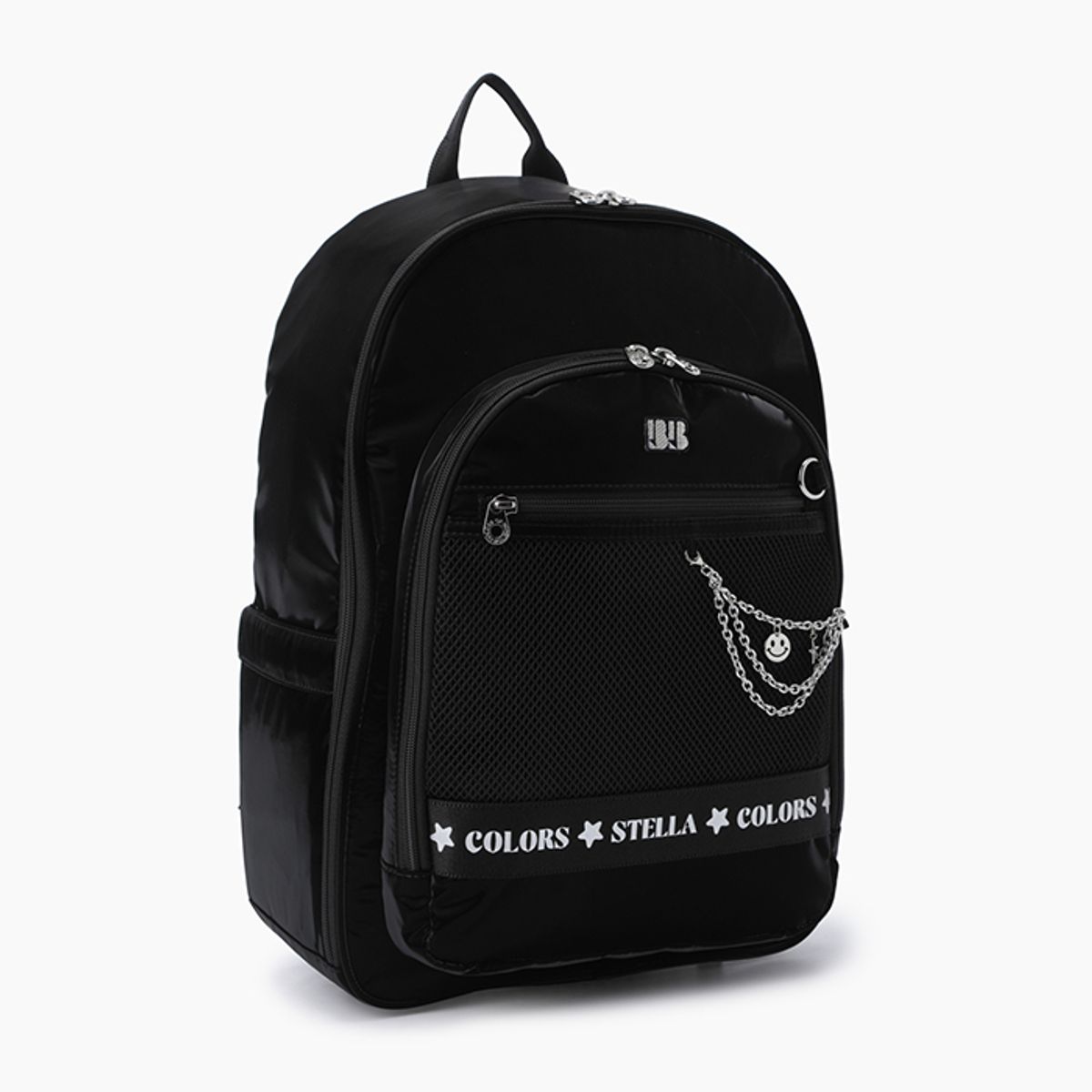 베네통키즈(BENETTONKIDS) 샤인 메쉬 책가방_QCBG05611BK