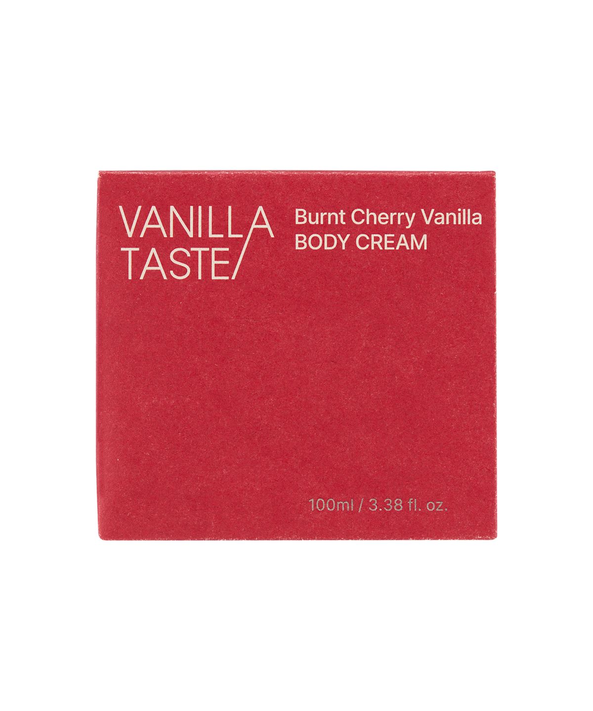 바닐라테이스트(VANILLA TASTE) 번트 체리 바닐라 바디크림