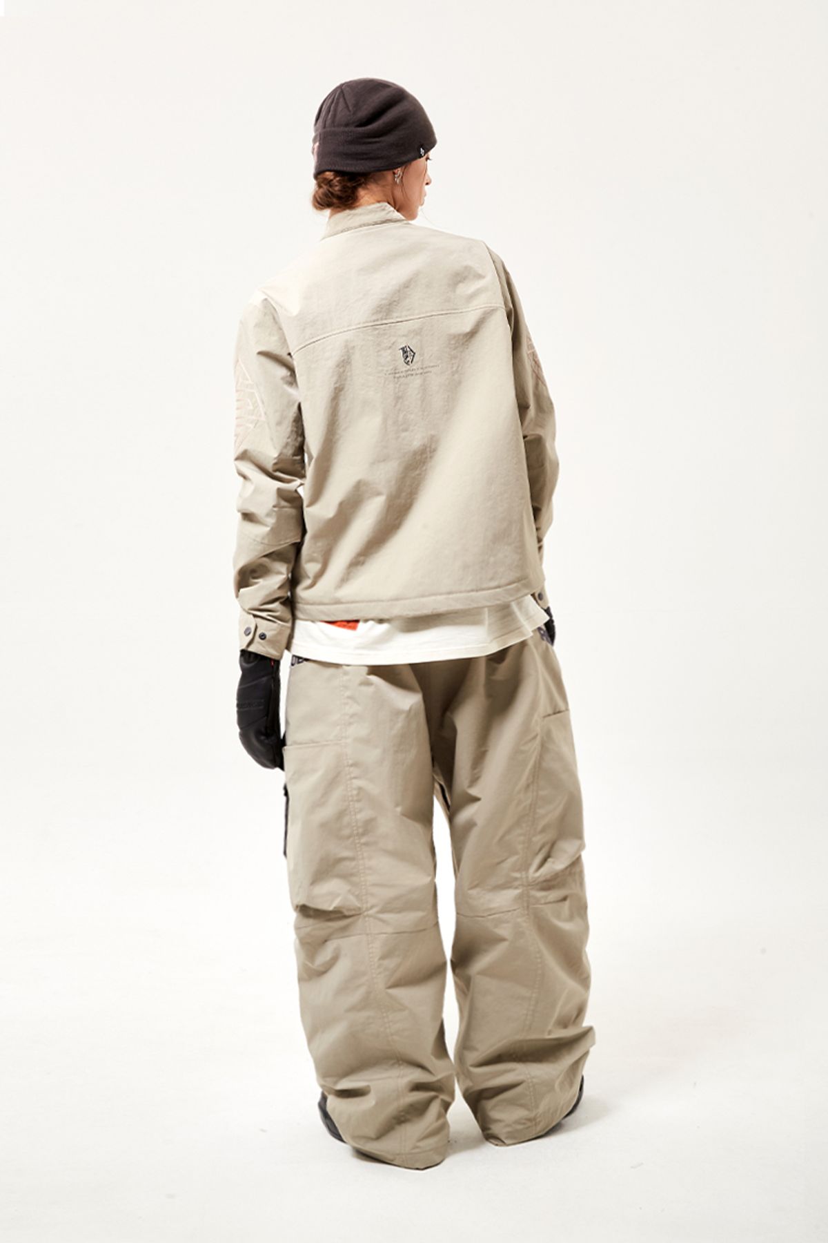 스페셜게스트(SPECIAL GUEST) SGx28 EASY BIKER JACKET (Warm Gray)