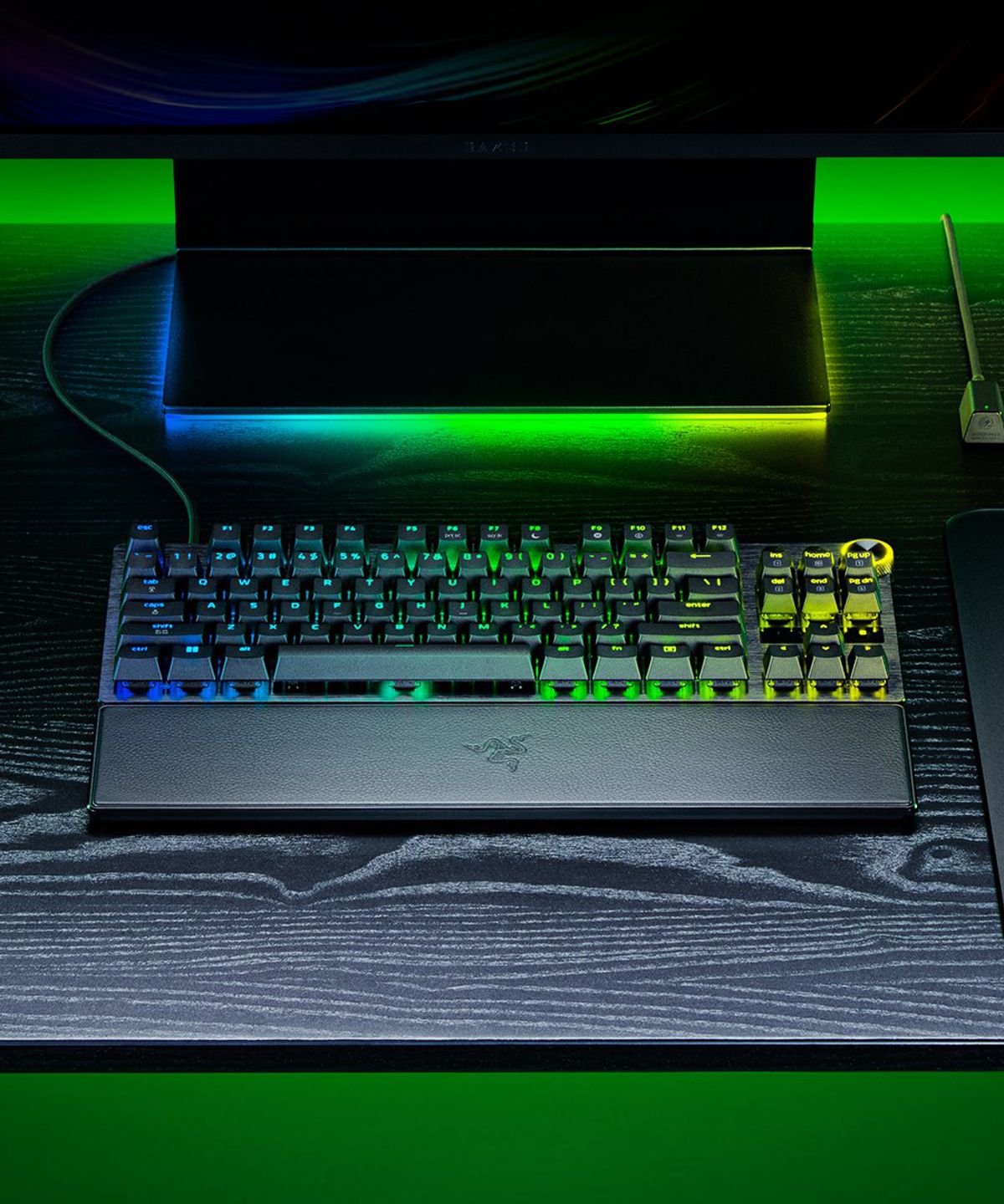 레이저(RAZER) Huntsman V3 Pro TKL 8K 한글 광축 게이밍 키보드
