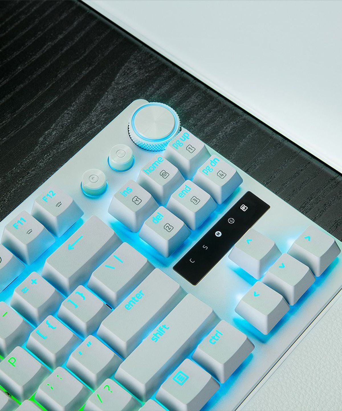 레이저(RAZER) Huntsman V3 Pro TKL 8K White Edition 영문 광축 게이밍 키보드