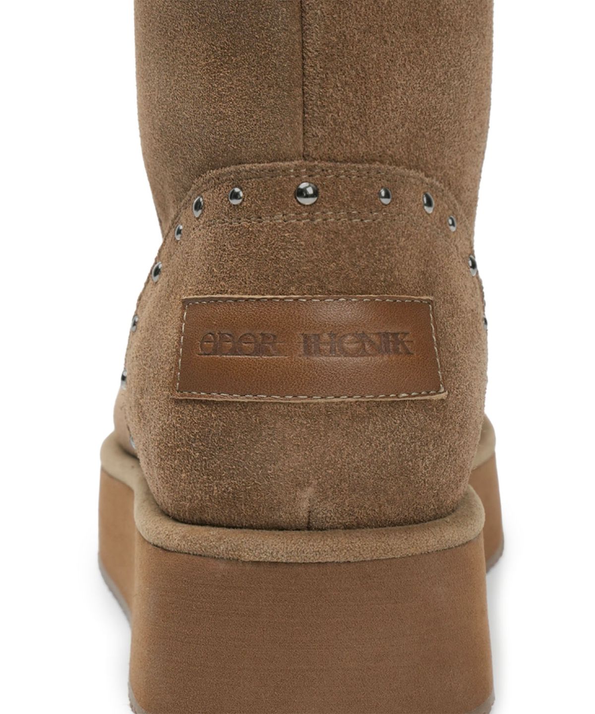 이크닉(IHCNIK) [X ODOR] WESTERN FUR BOOTS / BROWN