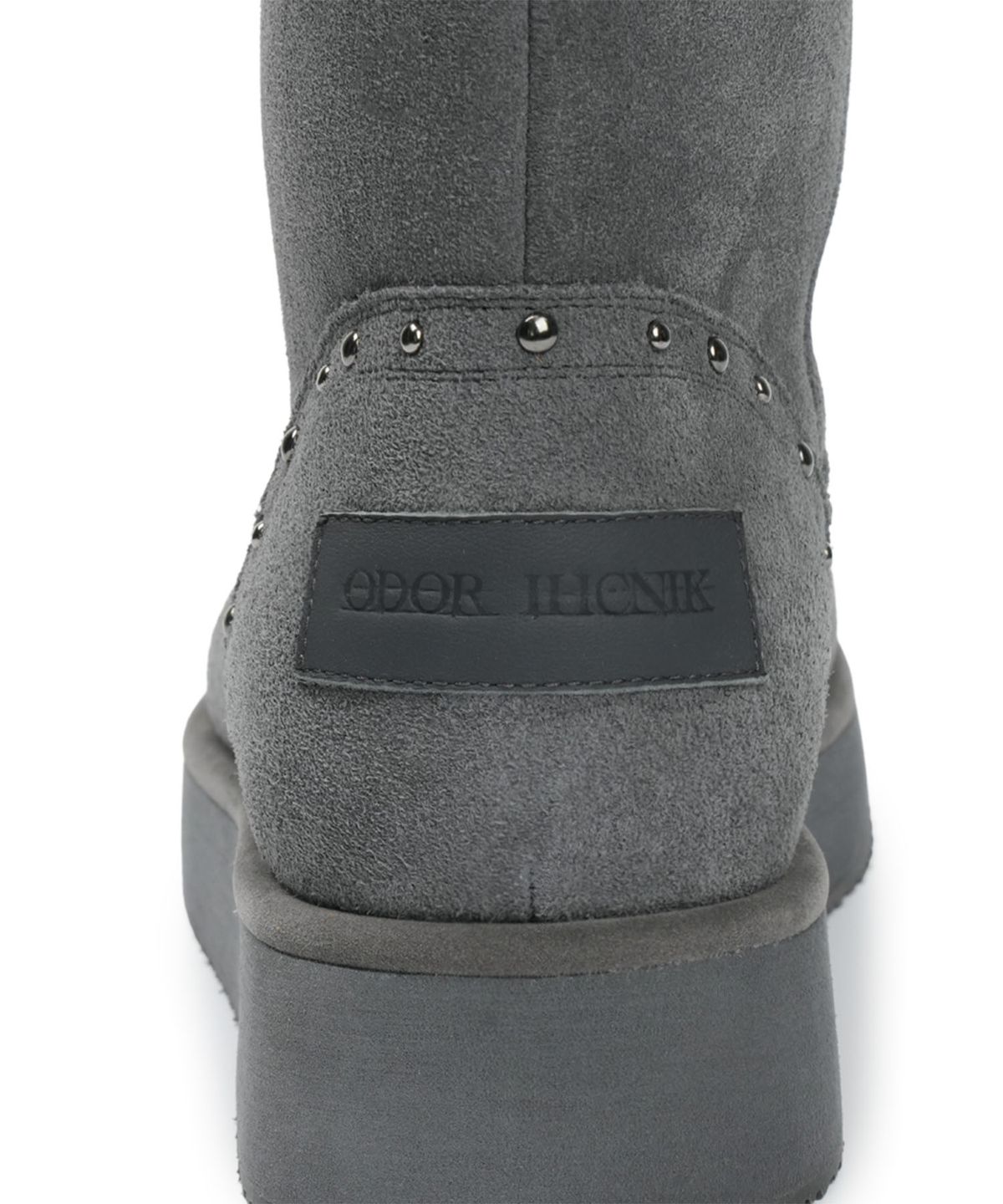 이크닉(IHCNIK) [X ODOR] WESTERN FUR BOOTS / GREY