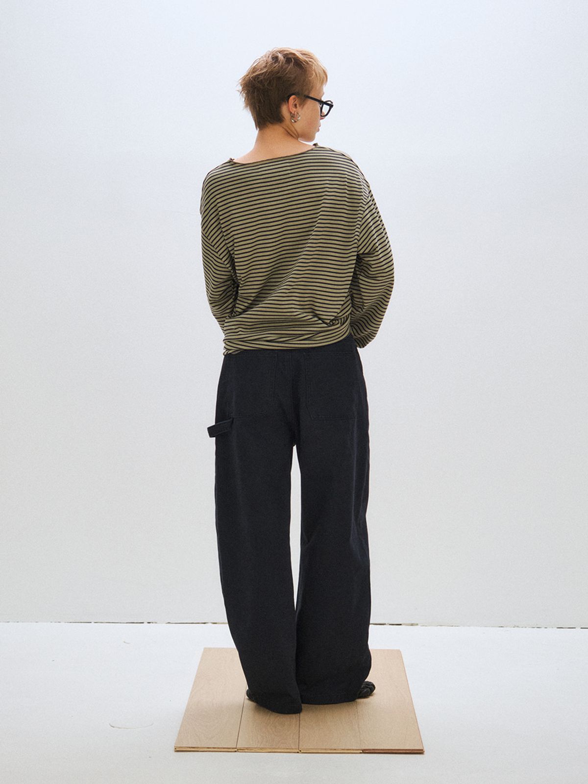 플리즈프로젝트(PLZPROJECT) CARPENTER CHINO PANTS, NAVY