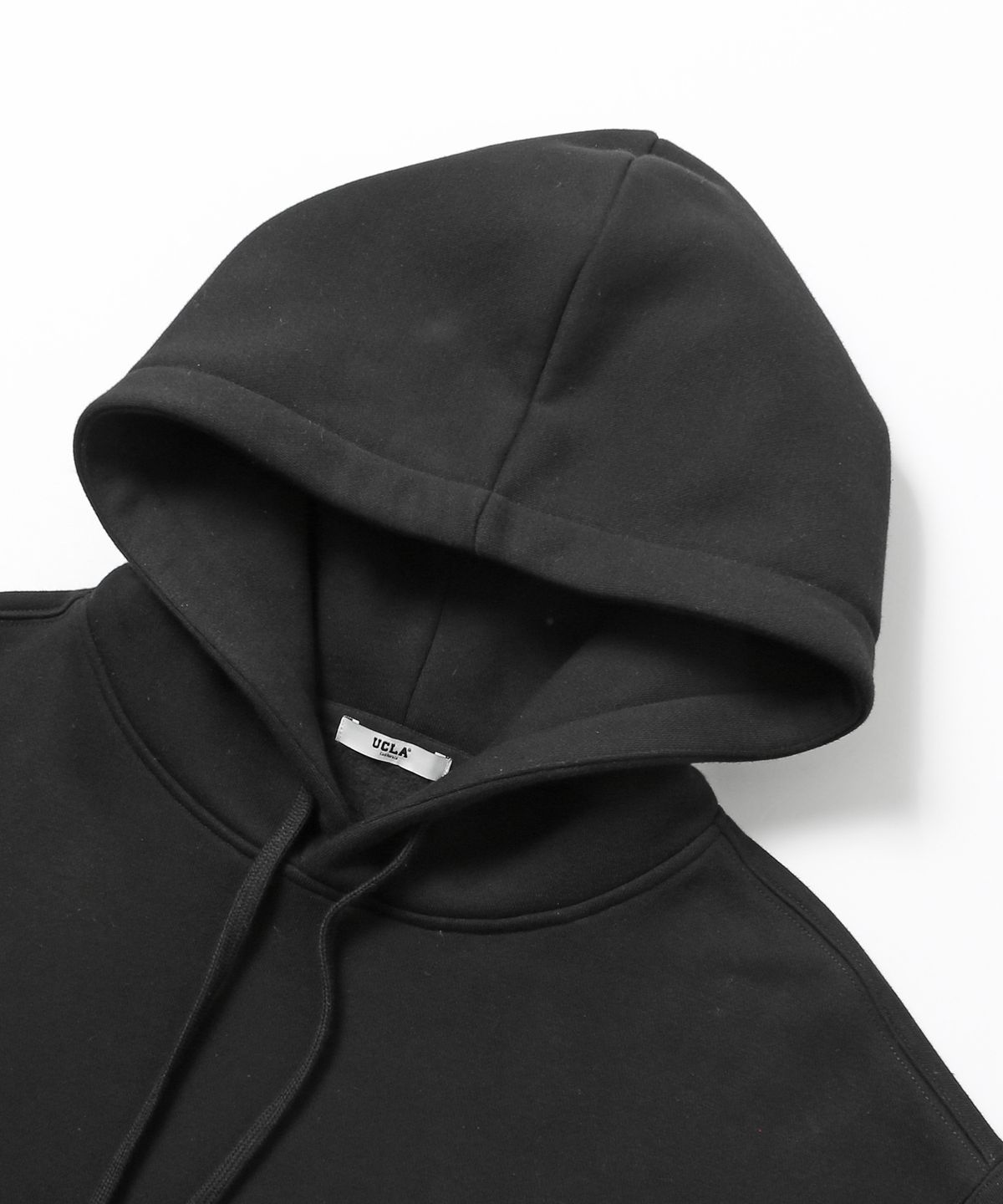 유씨엘에이(UCLA) 남녀공용 데일리 기모 스몰로고 후디[BLACK](UBCLT38)