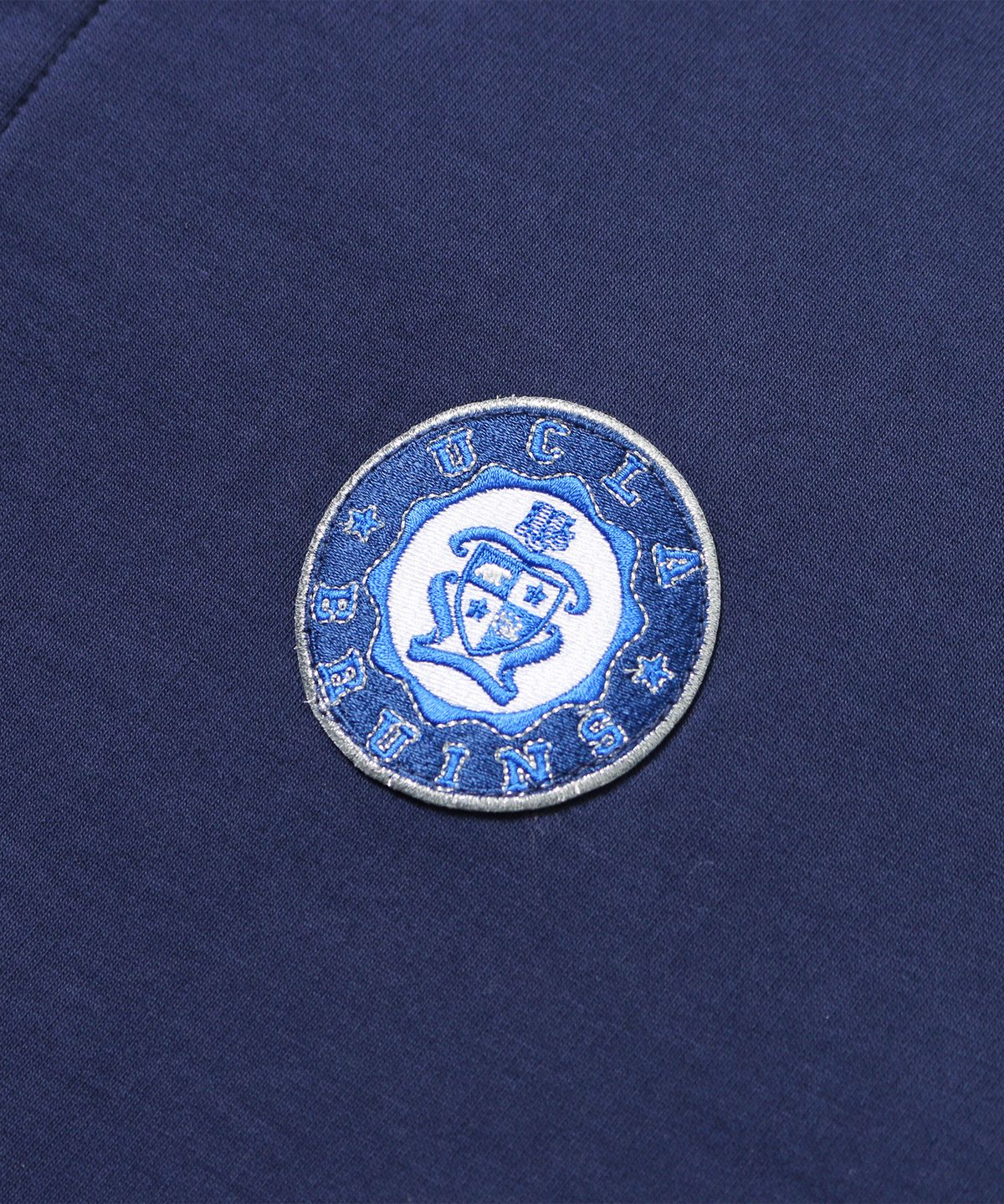 유씨엘에이(UCLA) 남녀공용 프레피 씰로고 긴팔 폴로셔츠[NAVY](UB9LT35)