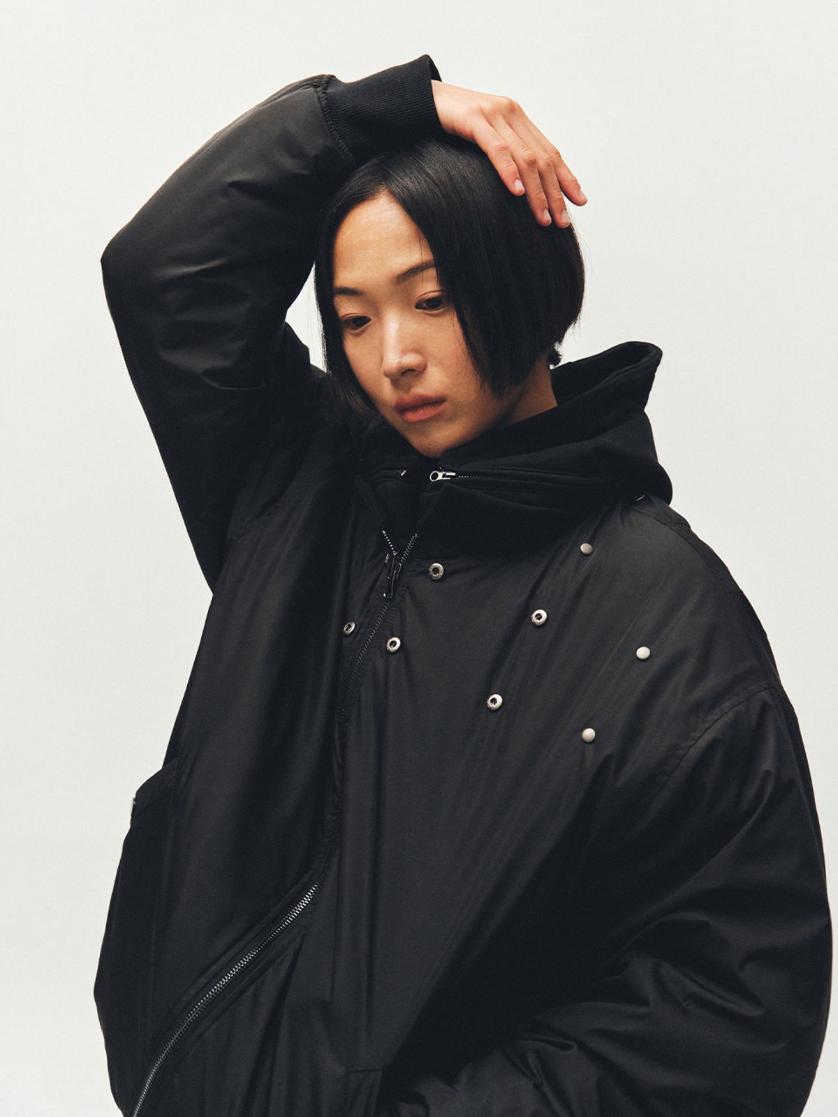 플리즈프로젝트(PLZPROJECT) REVERSIBLE SHEARLING FLIGHT JACKET