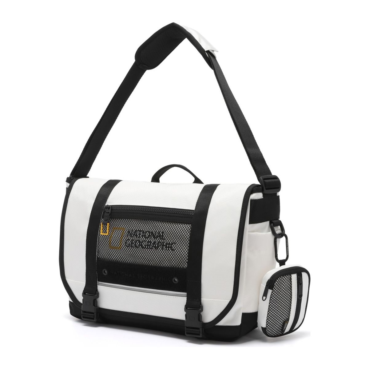 내셔널지오그래픽(NATIONALGEOGRAPHIC) N265ACR530 라코 메신저백 14 WHITE