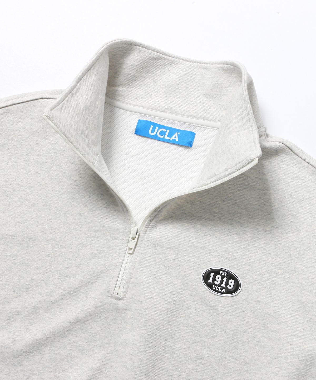 유씨엘에이(UCLA) 여성 스포츠 1919 UCLA 하프집업[OATMEAL](UB9LT61)