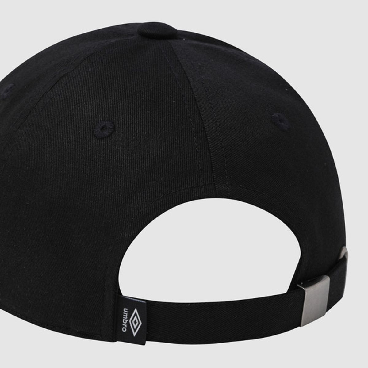 엄브로(UMBRO) 에센셜 면 볼캡 블랙 UR123CCP11