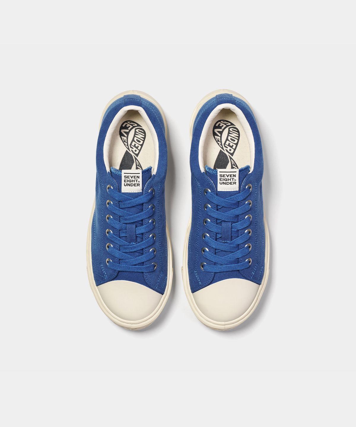 세븐에잇언더(78UNDER) M-1 GRAPHIC LOW TOP_VINTAGE BLUE