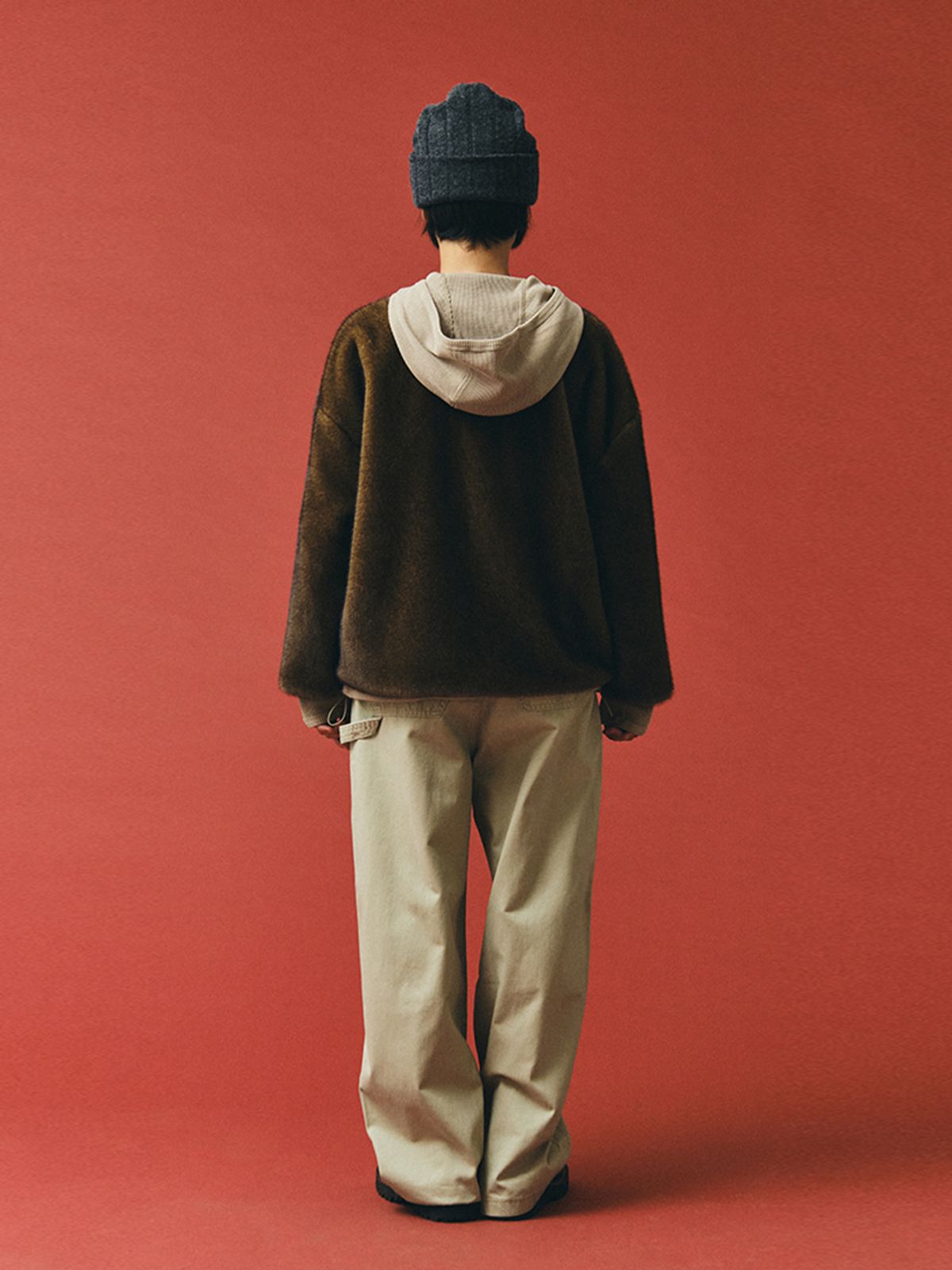 플리즈프로젝트(PLZPROJECT) SHORT FUR JACKET, COYOTE