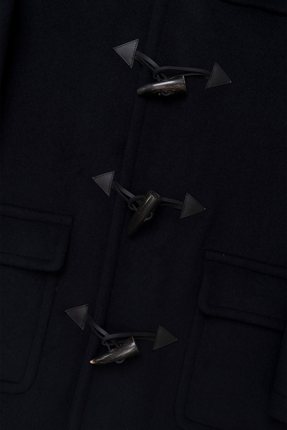 런던트레디션(LONDONTRADITION) Max Collar Duffle - Navy BW 28
