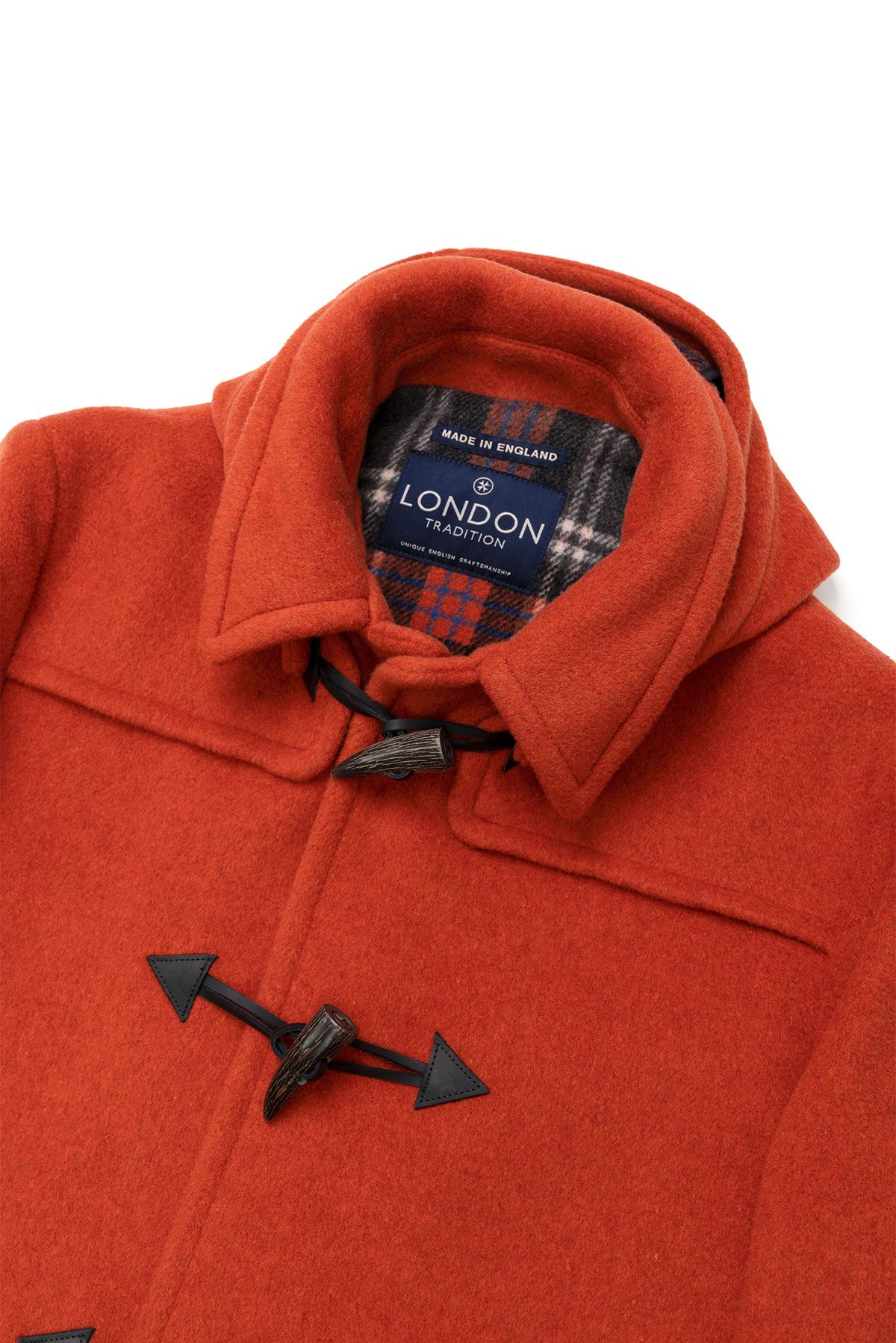 런던트레디션(LONDONTRADITION) Max Collar Duffle - Orange 224