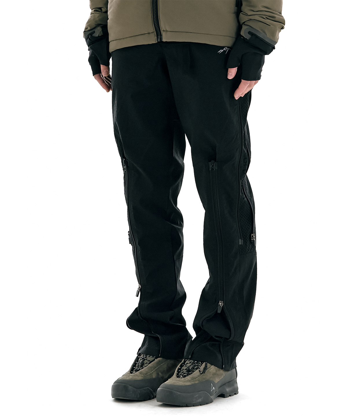콜드웜(COLDWARM) Zip Vent Trousers (Black) -Women-