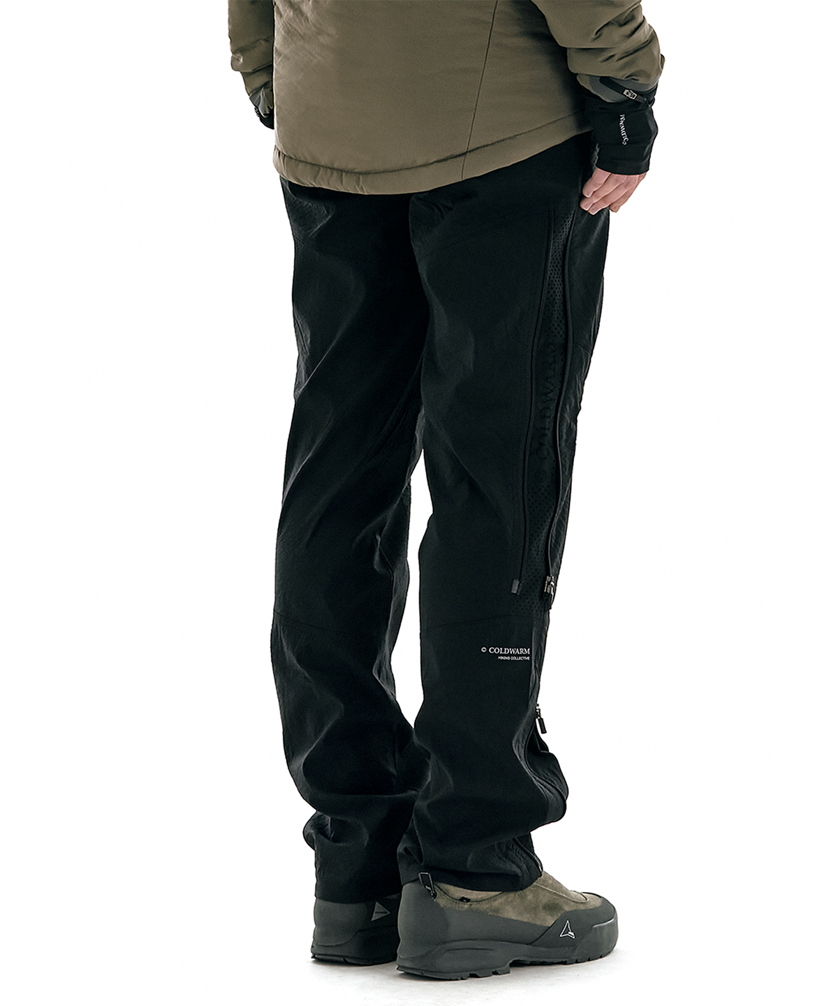 콜드웜(COLDWARM) Zip Vent Trousers (Black) -Women-