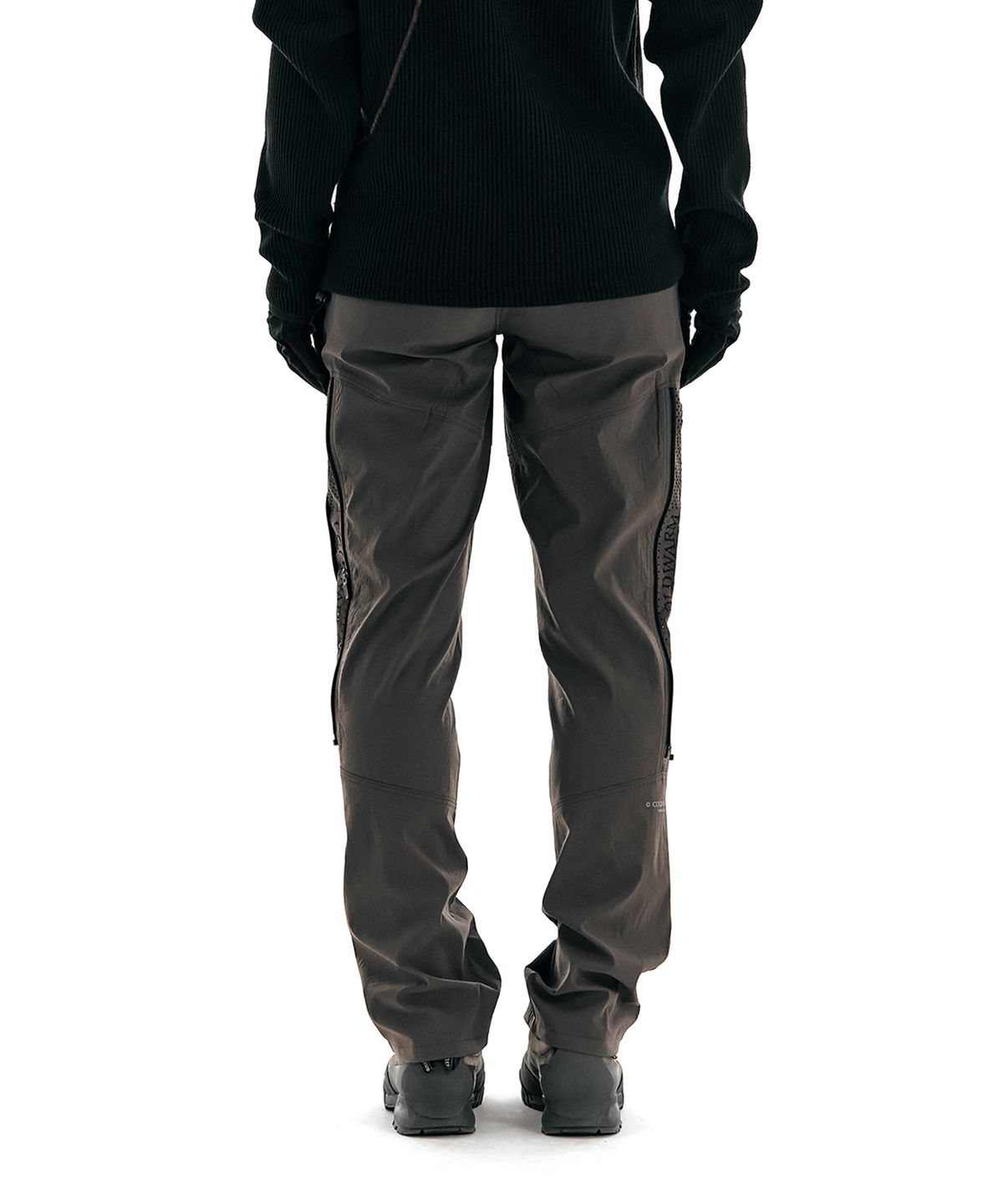 콜드웜(COLDWARM) Zip Vent Trousers (Taupe Brown) -Women-