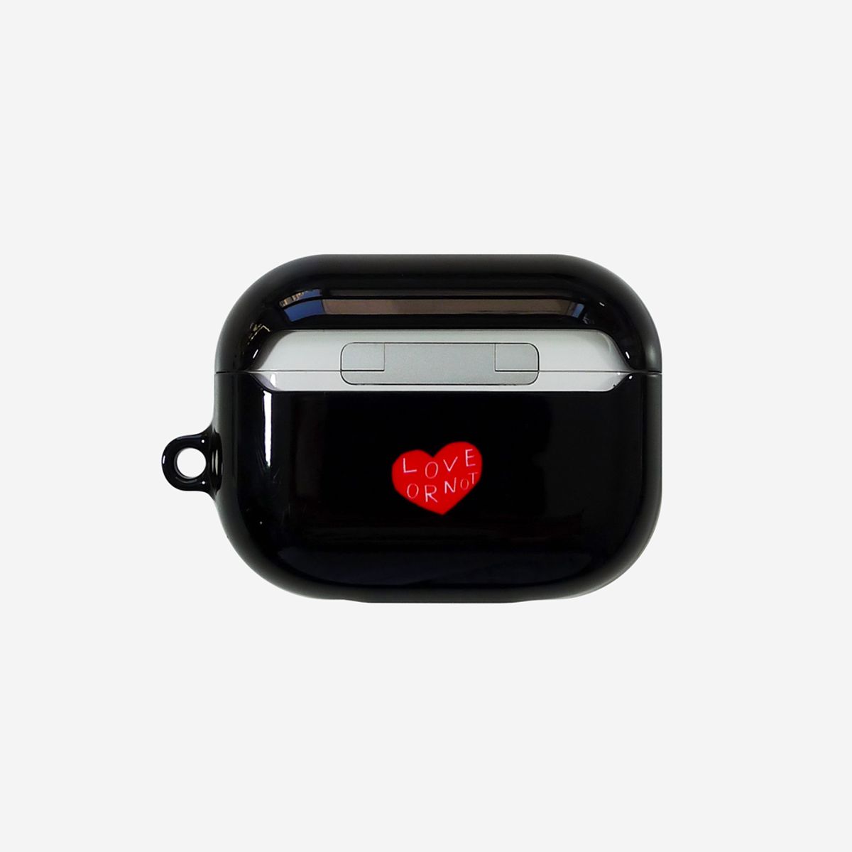 러브오낫(LOVE OR NOT) Scary Cat-Black  Airpodcase 에어팟케이스